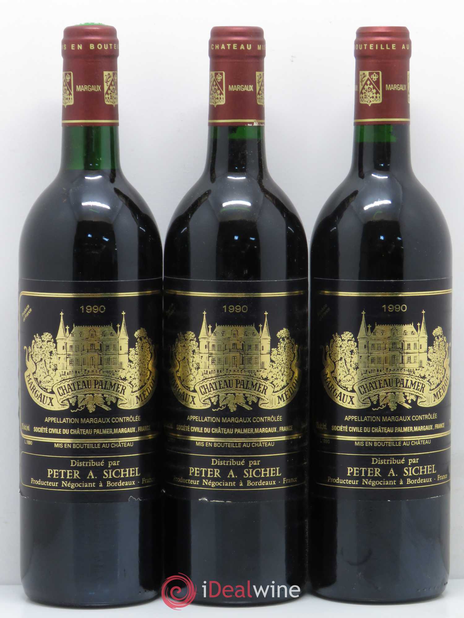 Château Palmer 3ème Grand Cru Classé 1990 - Lot de 12 bouteilles - 2