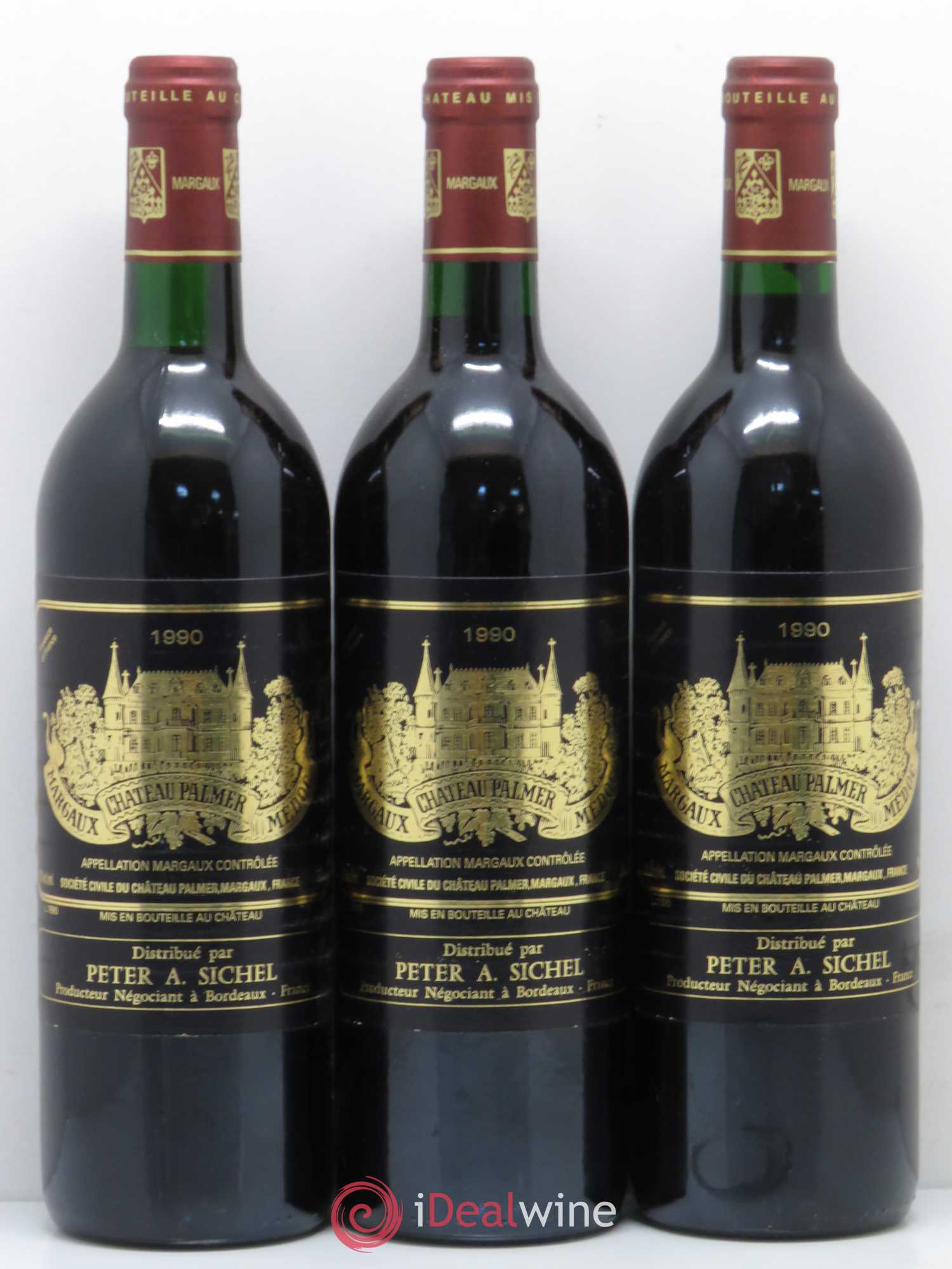 Château Palmer 3ème Grand Cru Classé 1990 - Lot de 12 bouteilles - 3