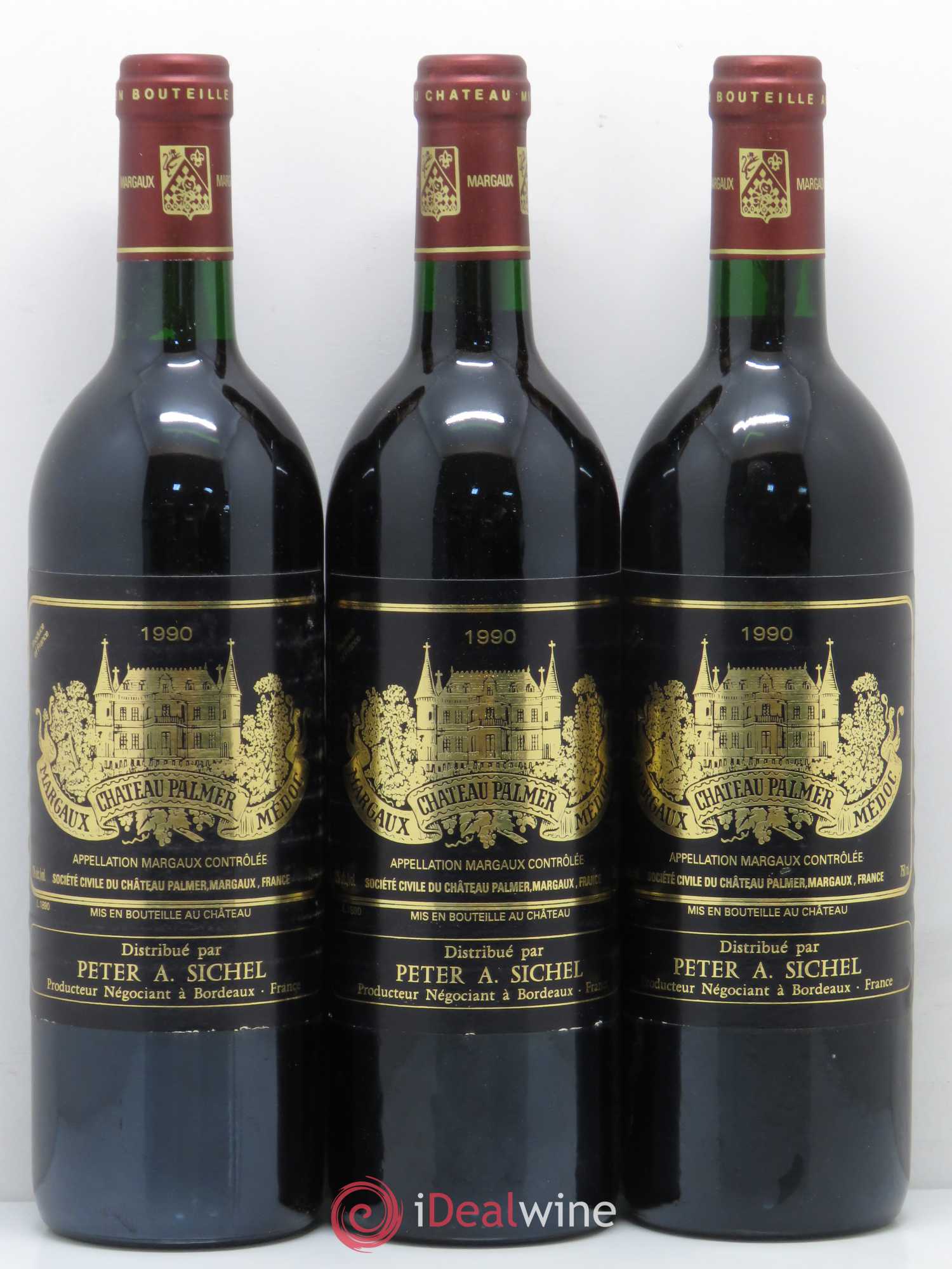 Château Palmer 3ème Grand Cru Classé 1990 - Lot de 12 bouteilles - 4