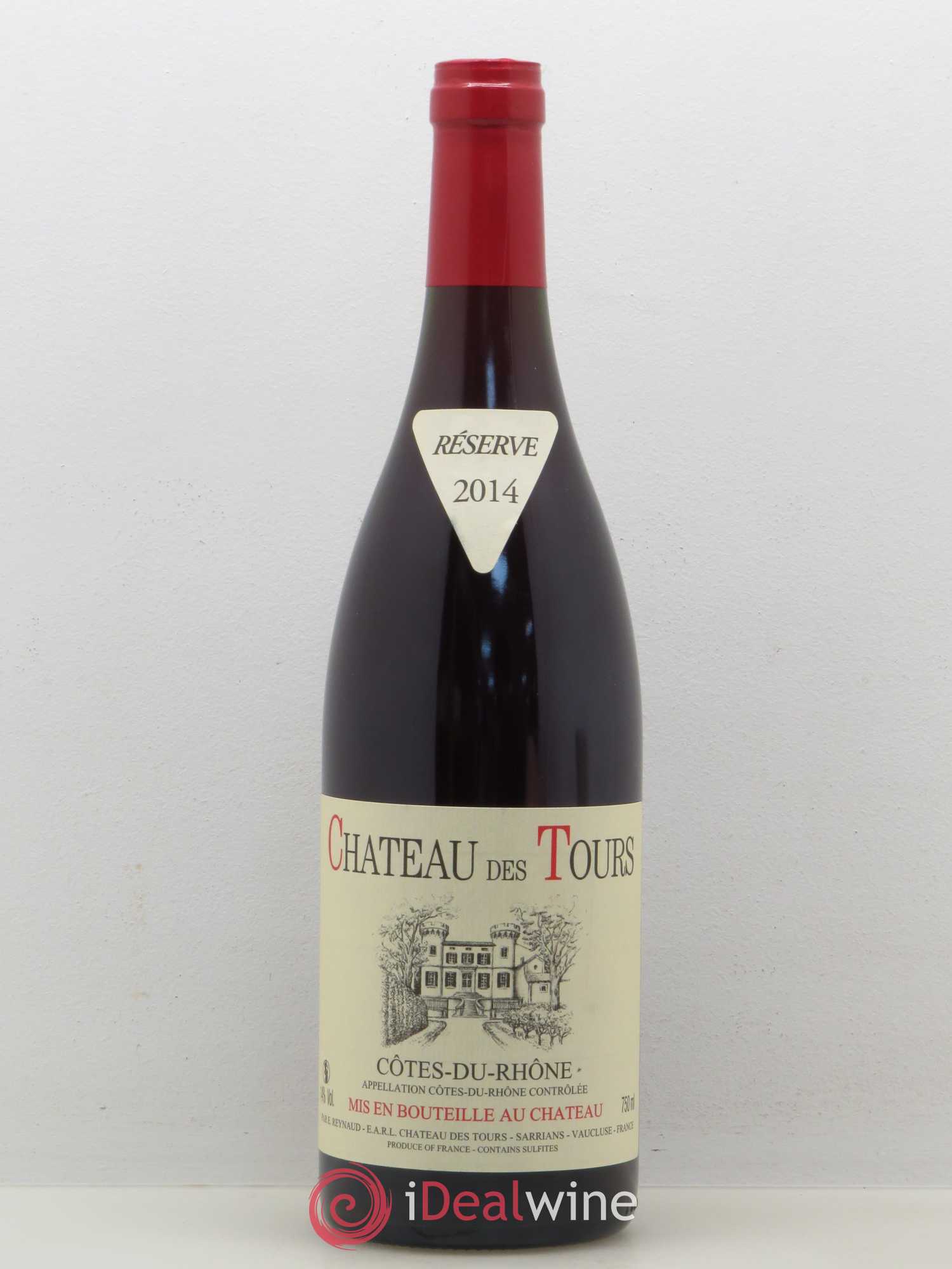 Côtes-du-Rhône Château des Tours Emmanuel Reynaud 2014 - Lot de 1 bouteille - 0