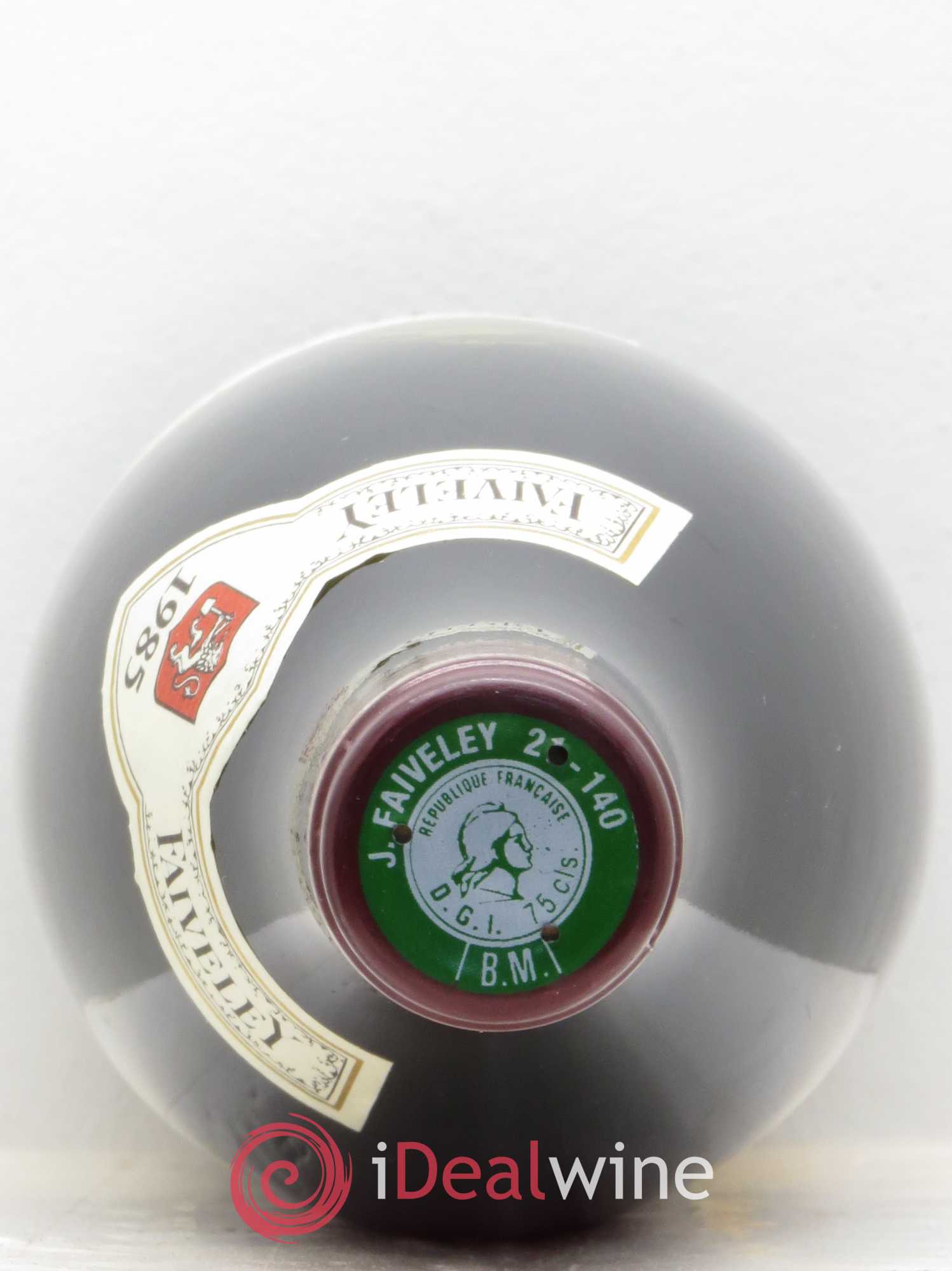 Clos de Vougeot Grand Cru Faiveley 1985 - Lot de 3 bouteilles - 2