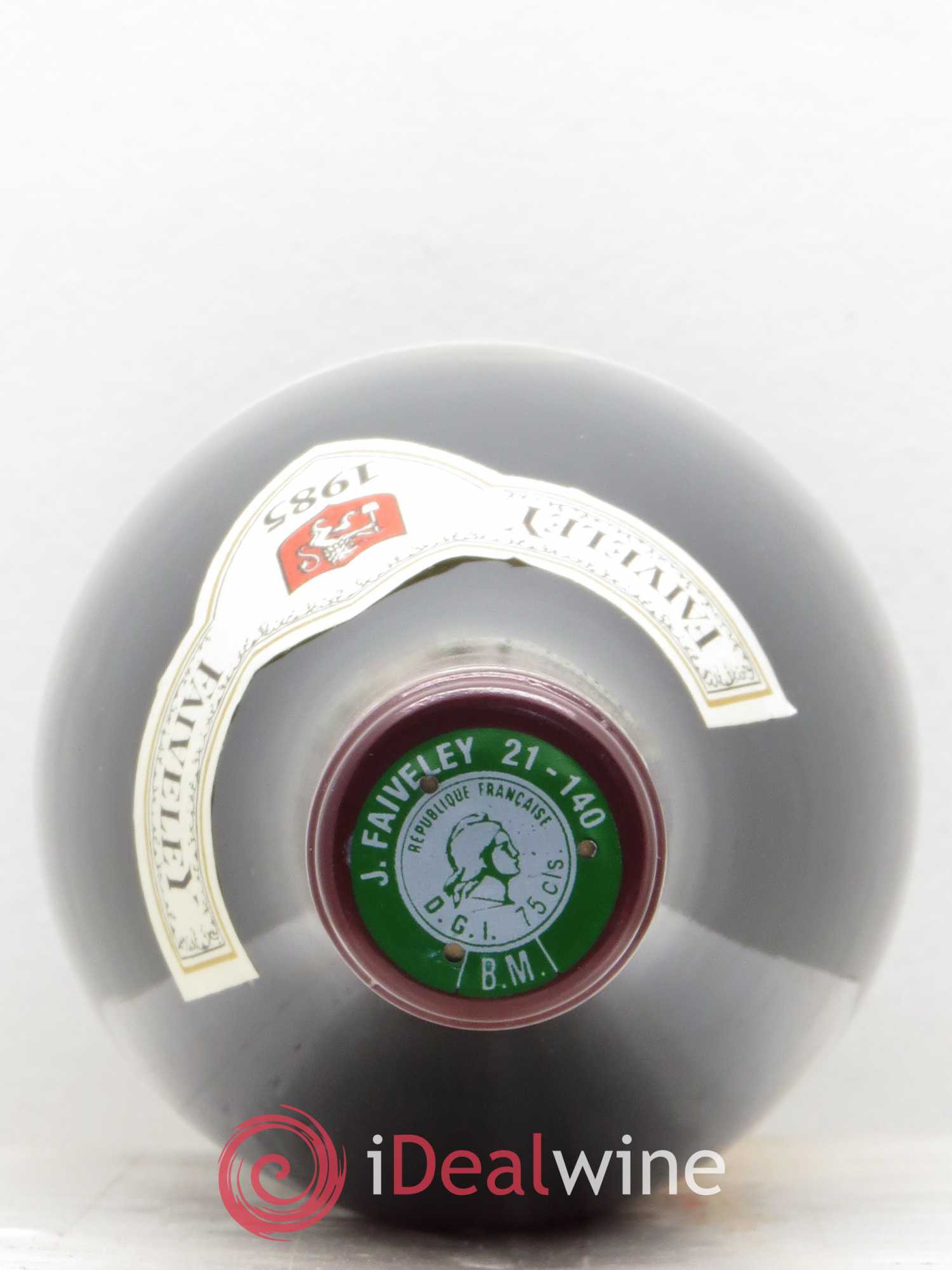 Clos de Vougeot Grand Cru Faiveley 1985 - Lot de 1 bouteille - 2