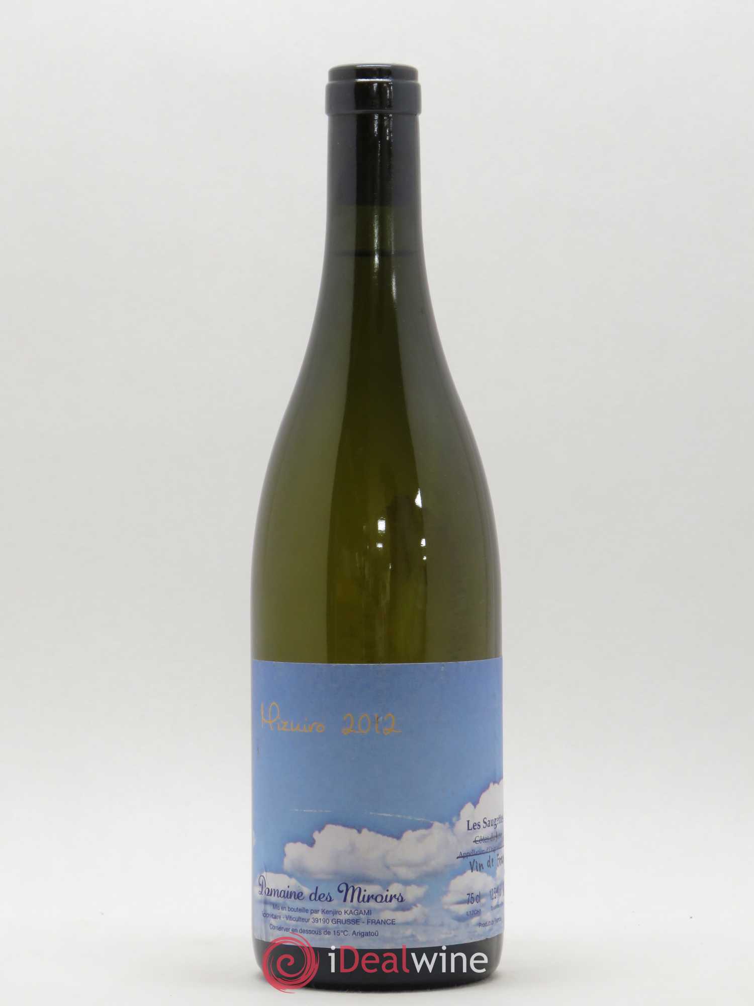 Vin de France Mizuiro Les Saugettes Kenjiro Kagami - Domaine des Miroirs 2012 - Lot de 1 bouteille - 0