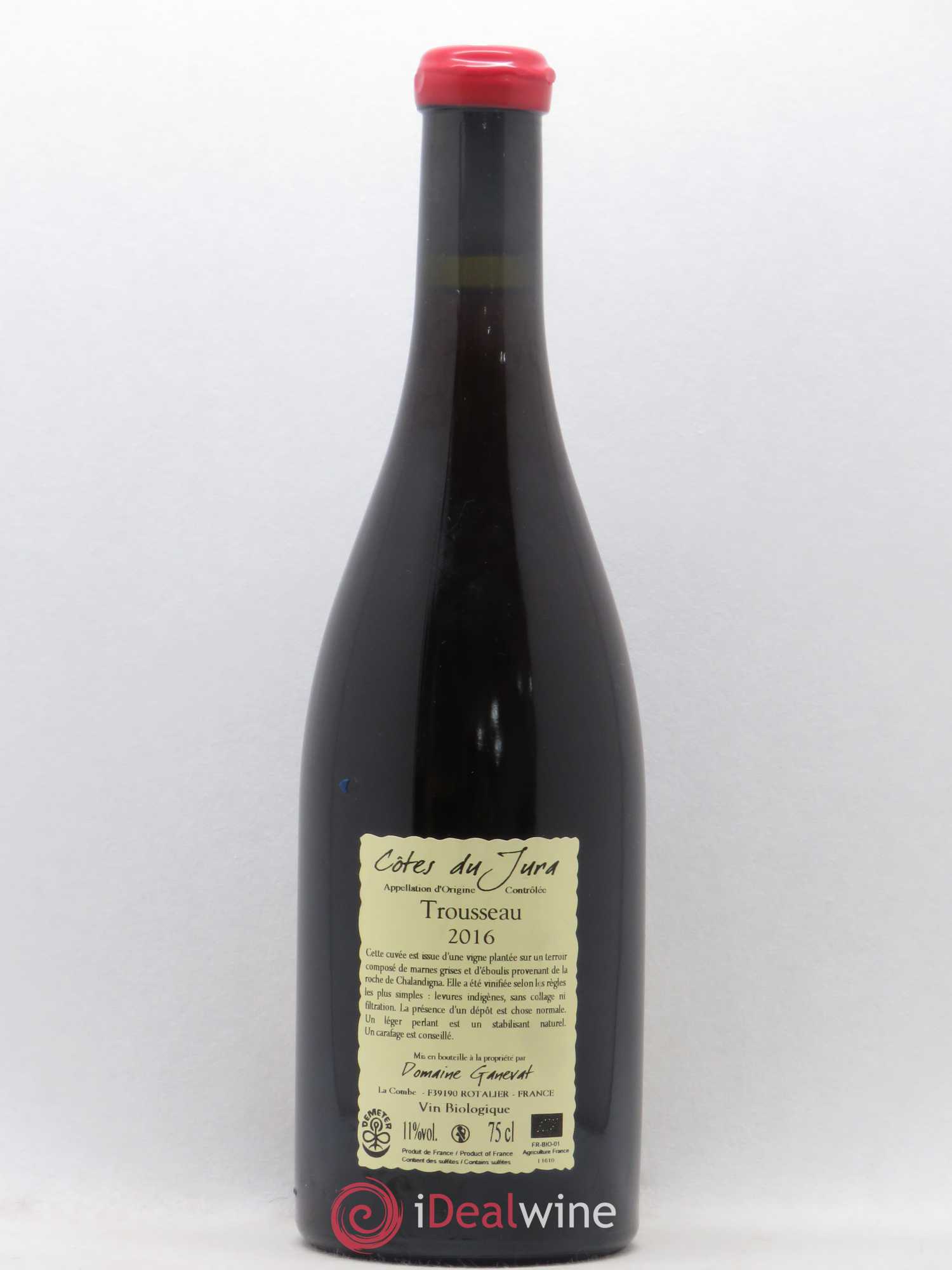 Côtes du Jura Plein Sud Jean-François Ganevat (Domaine) (sans prix de réserve) 2016 - Lot de 1 bouteille - 1