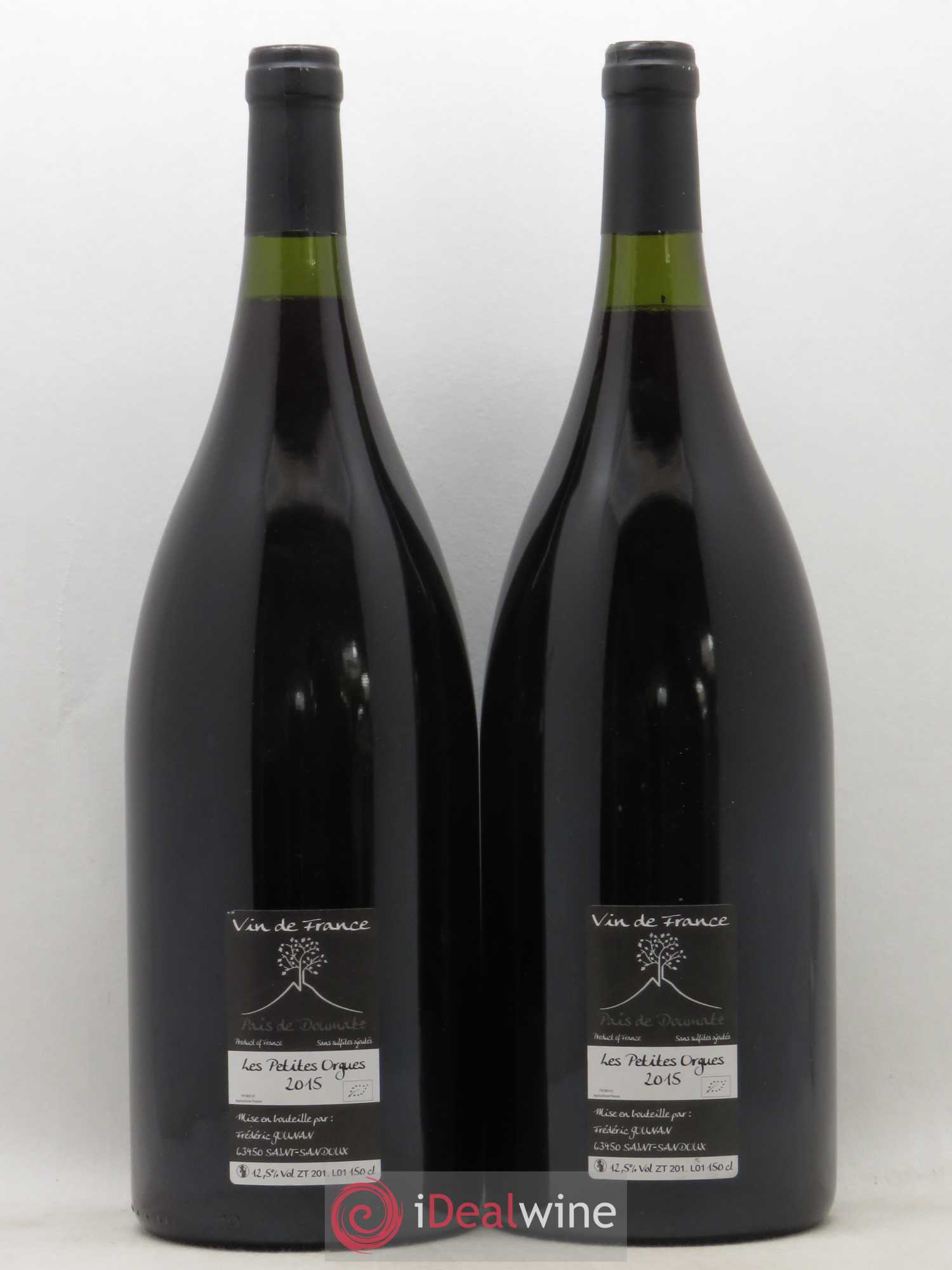 Vin de France Les Petites Orgues Vignoble de l'Arbre Blanc 2015 - Lot de 2 magnums - 1