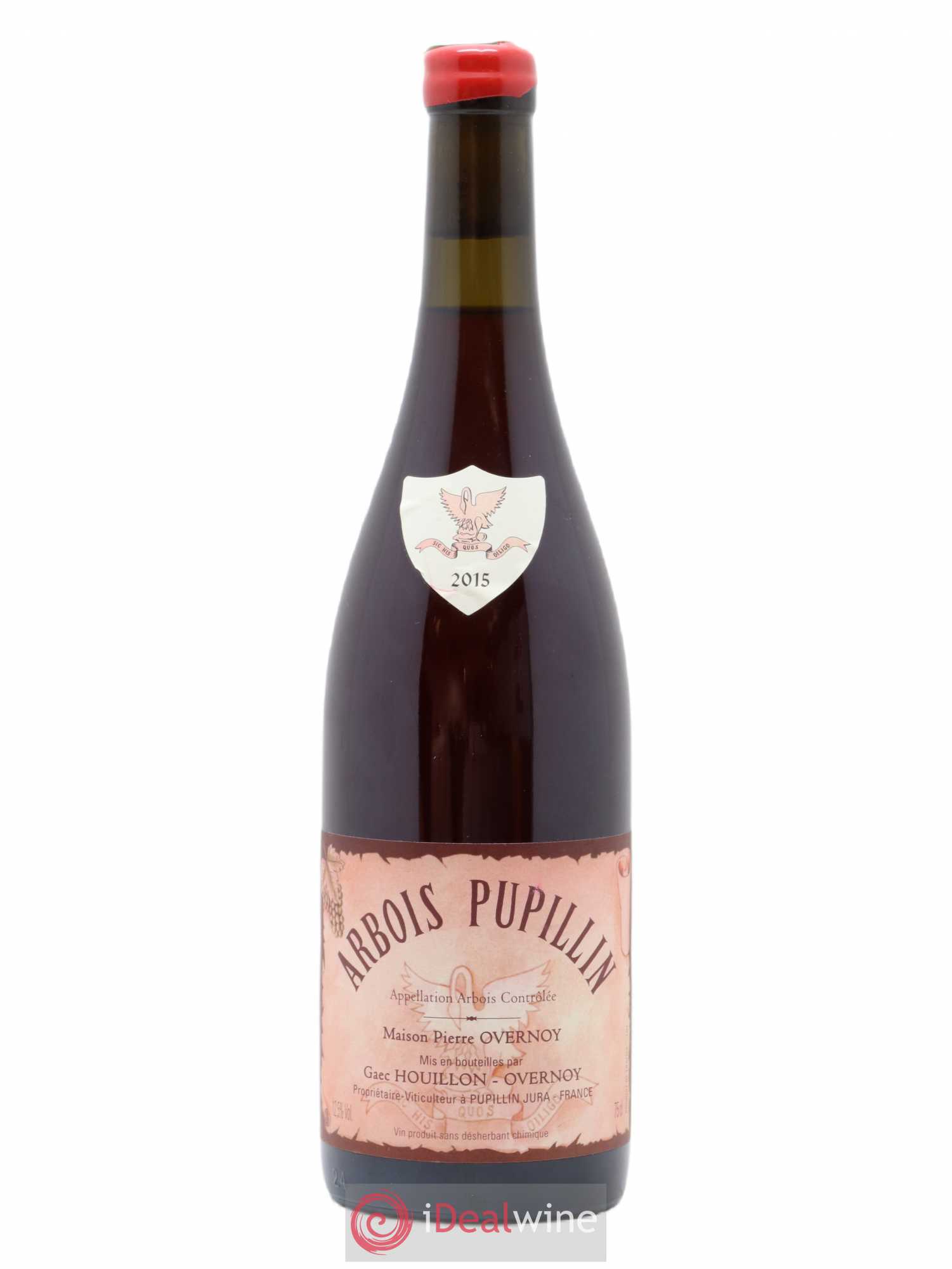 Arbois-Pupillin Poulsard (cire rouge) Overnoy-Houillon (Domaine) 2015 - Lot de 1 bouteille - 0