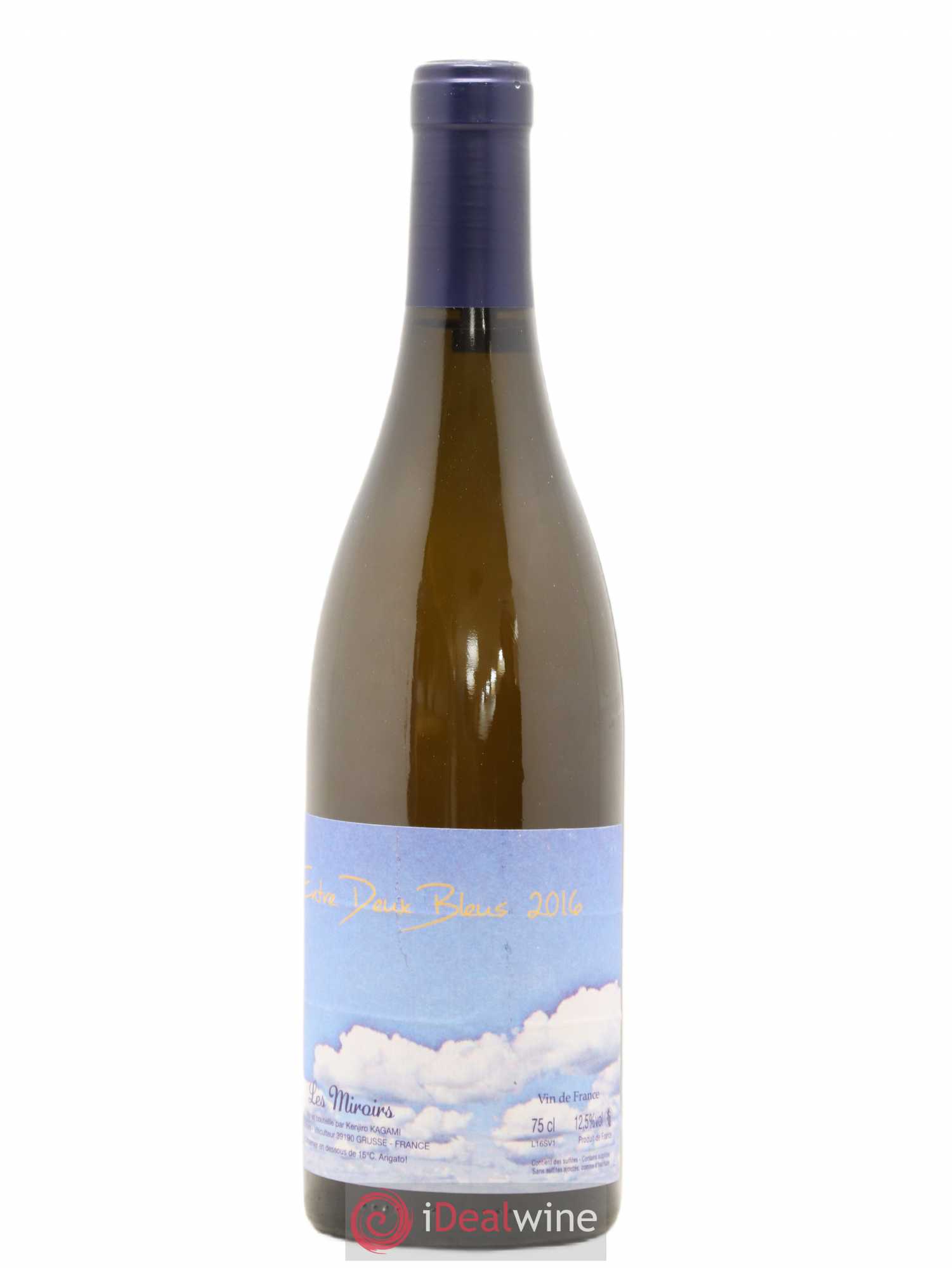 Vin de France Entre Deux Bleus Les saugettes Kenjiro Kagami - Domaine des Miroirs 2016 - Lot de 1 bouteille - 0