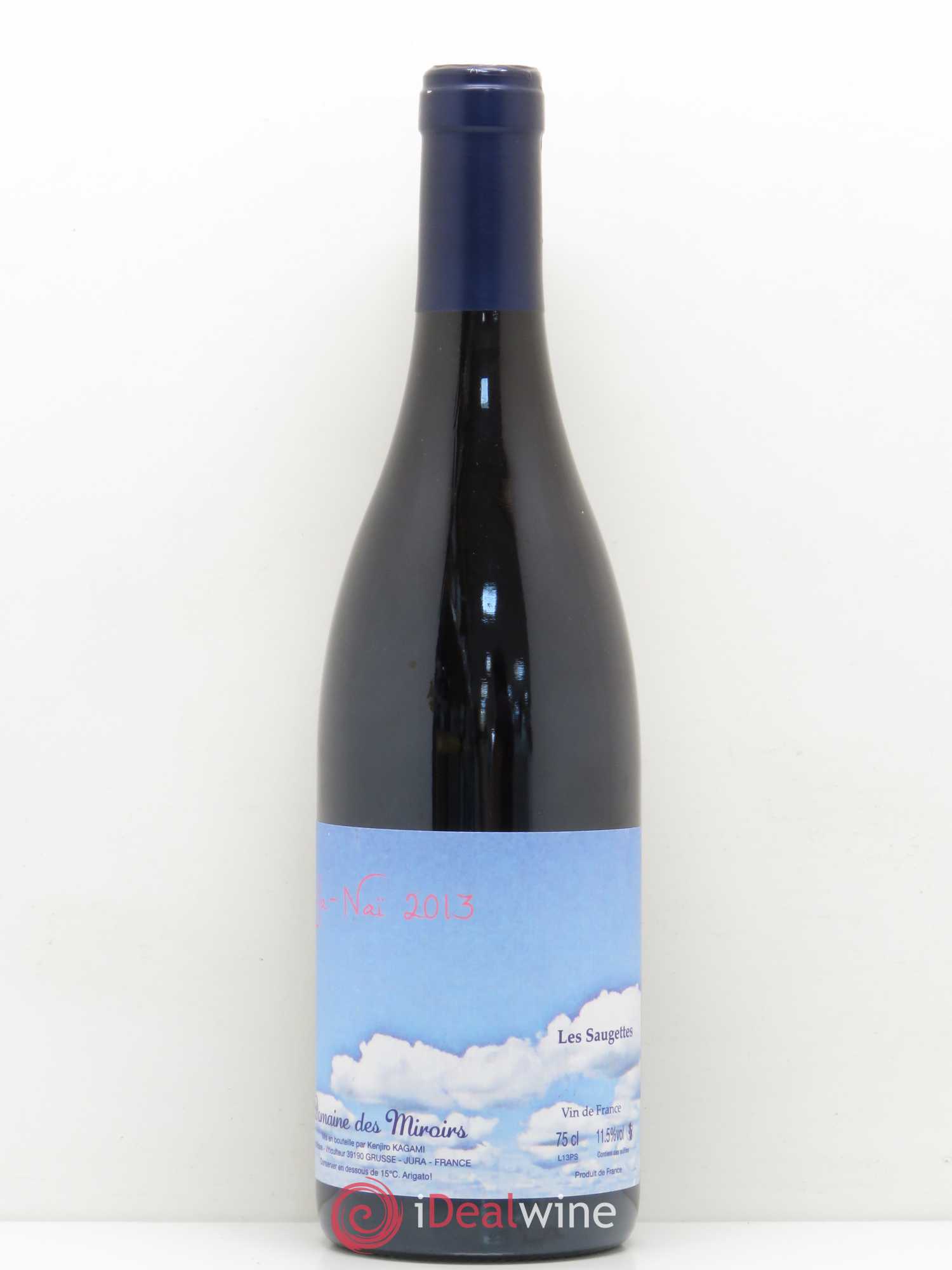 Vin de France Ja Nai Les Saugettes Kenjiro Kagami - Domaine des Miroirs 2013 - Lot de 1 bouteille - 0