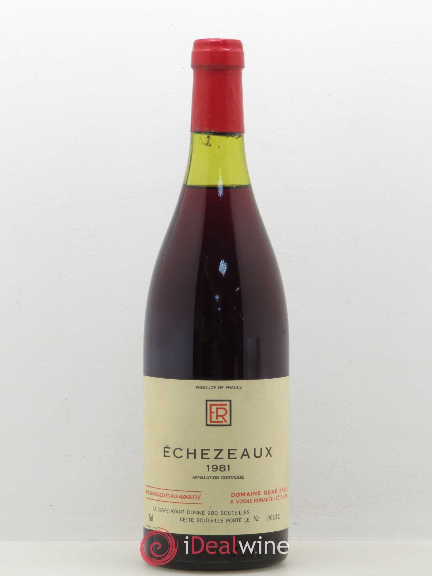 Echezeaux Grand Cru René Engel - Eugénie (Domaine) 1981 - Lot de 1 bouteille - 0