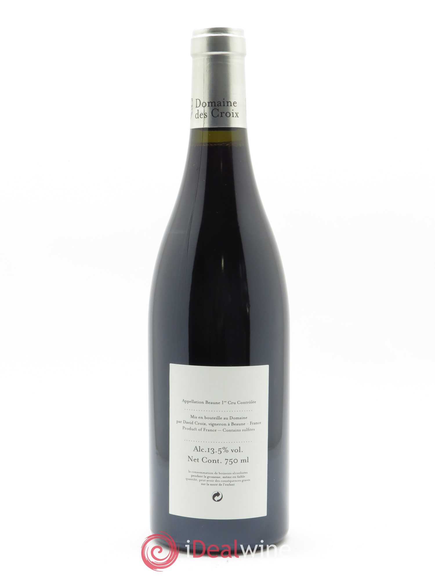 Beaune 1er Cru Les Cents vignes Croix (Domaine des) 2018 - Lot de 1 bouteille - 1