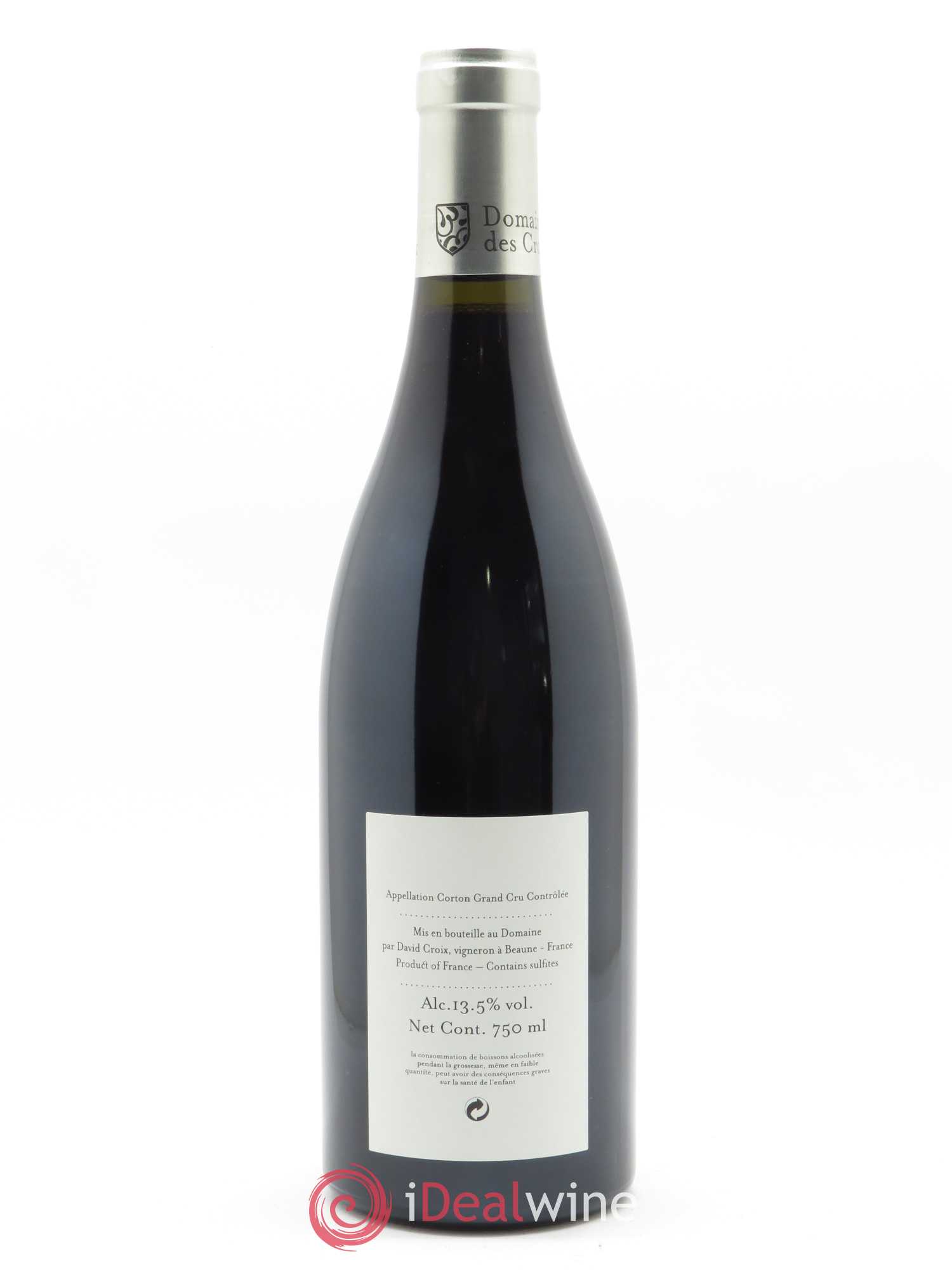 Corton Grand Cru Les Grèves Croix (Domaine des) 2018 - Lotto di 1 bottiglia - 1