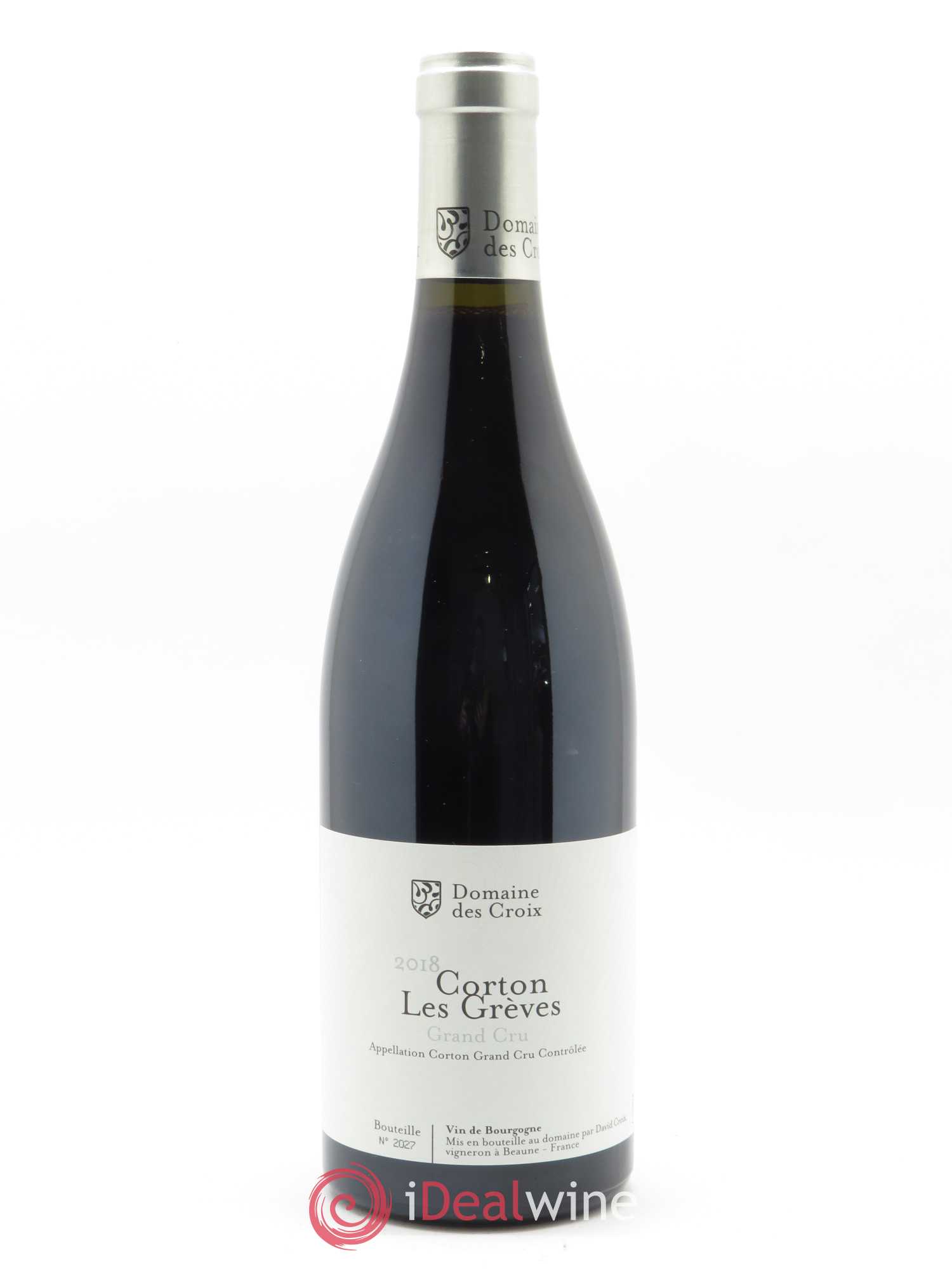 Corton Grand Cru Les Grèves Croix (Domaine des) 2018 - Lotto di 1 bottiglia - 0
