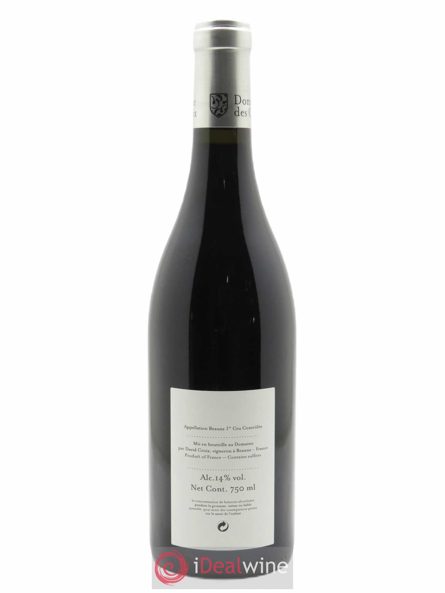 Beaune 1er Cru Les Cents vignes Croix (Domaine des) 2019 - Lot de 1 bouteille - 1