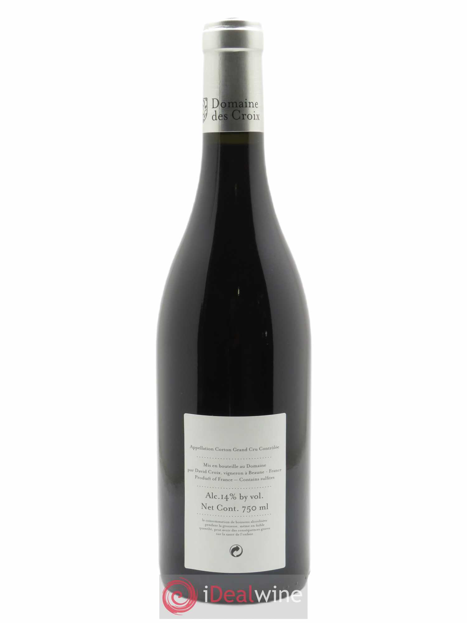 Beaune 1er Cru Les Grèves Croix (Domaine des) 2019 - Lot de 1 bouteille - 1
