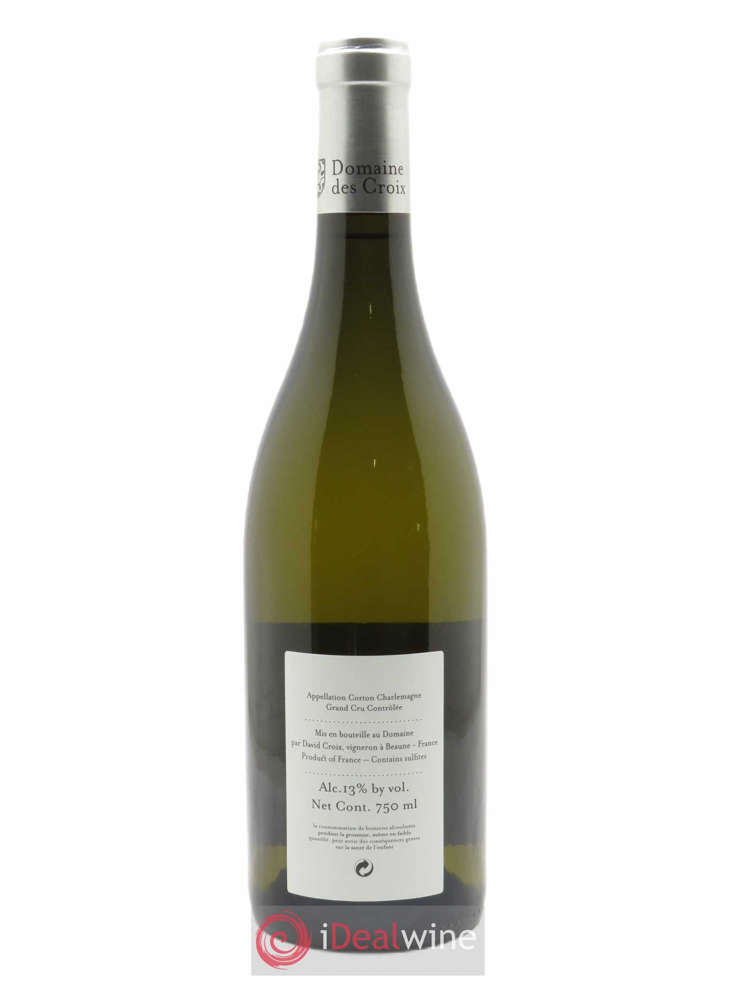 Corton-Charlemagne Grand Cru Croix (Domaine des)  2019 - Lot de 1 bouteille - 1