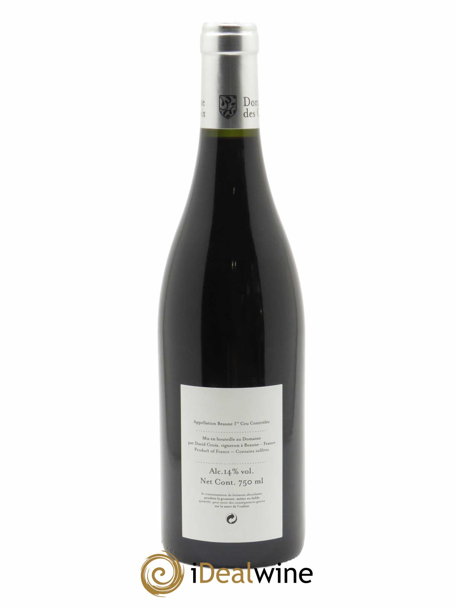 Beaune 1er Cru Les Grèves Croix (Domaine des) 2020 - Lot de 1 bouteille - 1