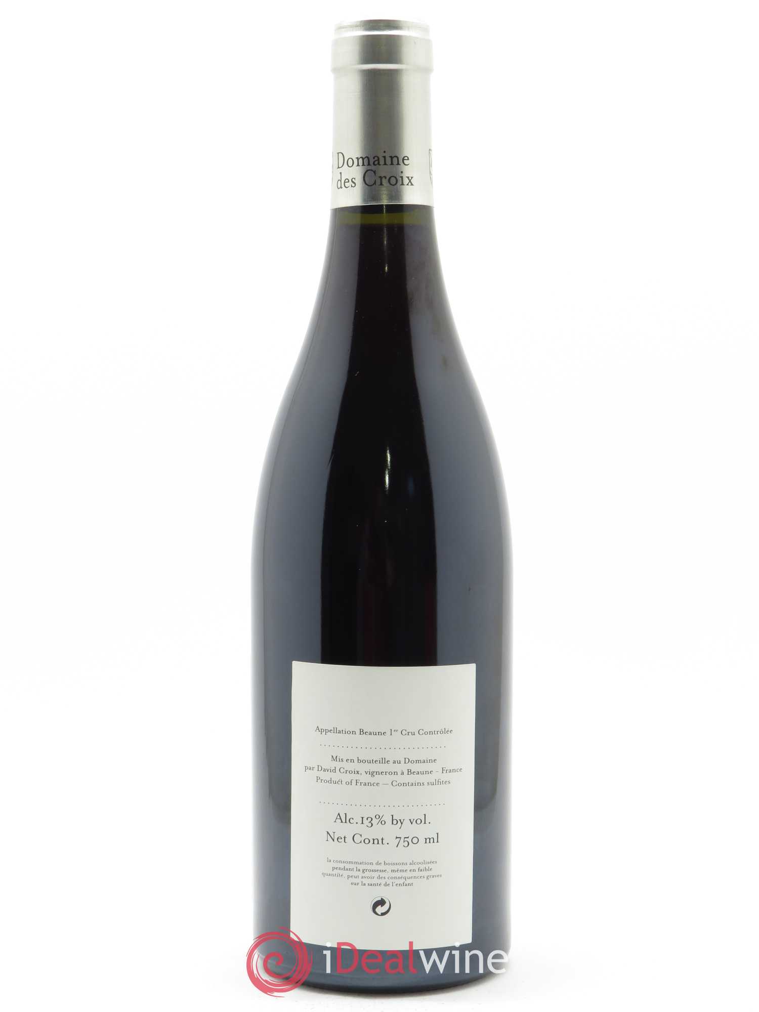 Beaune 1er Cru Pertuisots Croix (Domaine des) 2017 - Lot de 1 bouteille - 1