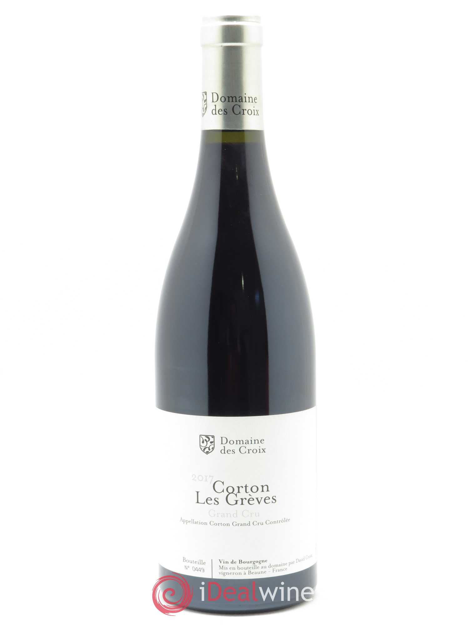 Corton Grand Cru Les Grèves Croix (Domaine des) 2017 - Lotto di 1 bottiglia - 0