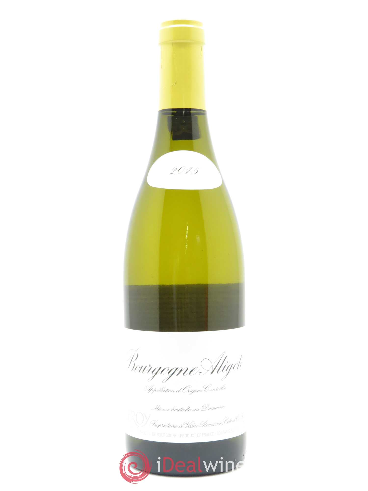 Bourgogne Aligoté Leroy (Domaine) 2015 - Lot de 1 bouteille - 0