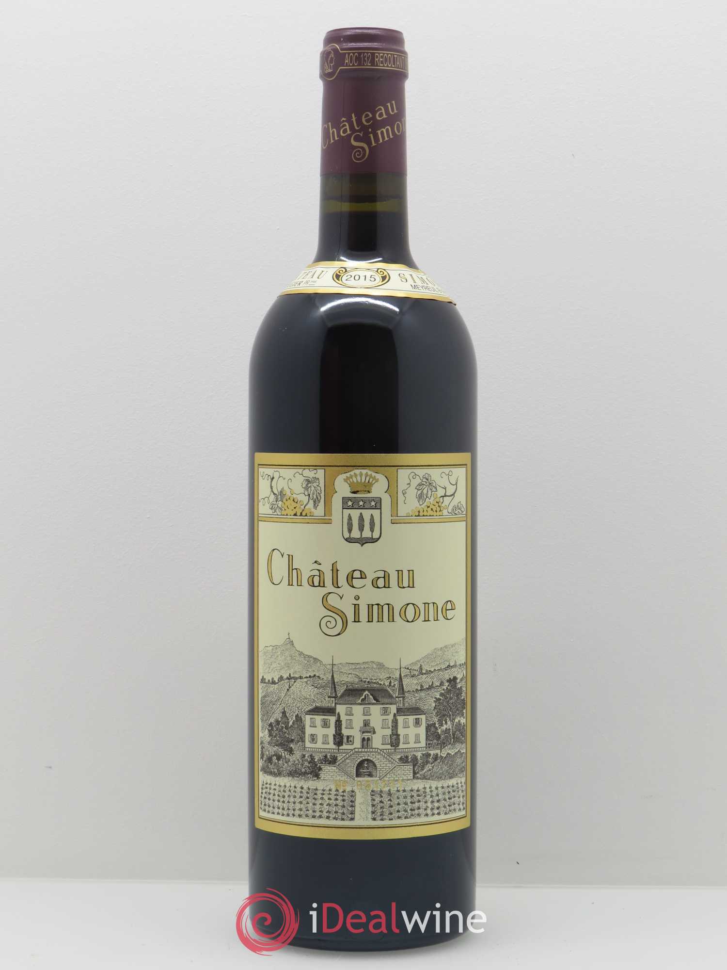 Palette Château Simone Famille Rougier 2015 - Lot de 1 bouteille - 0