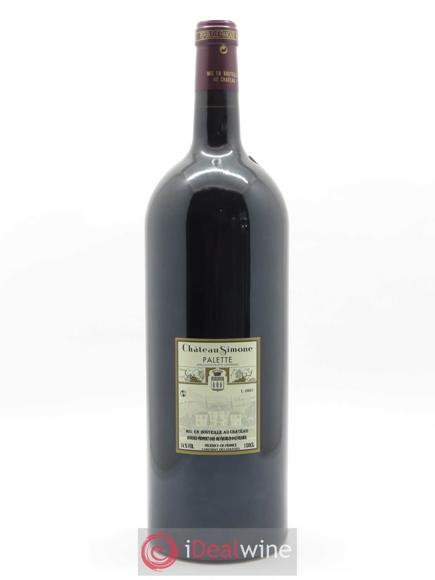 Palette Château Simone Famille Rougier 2017 - Lot de 1 magnum - 2