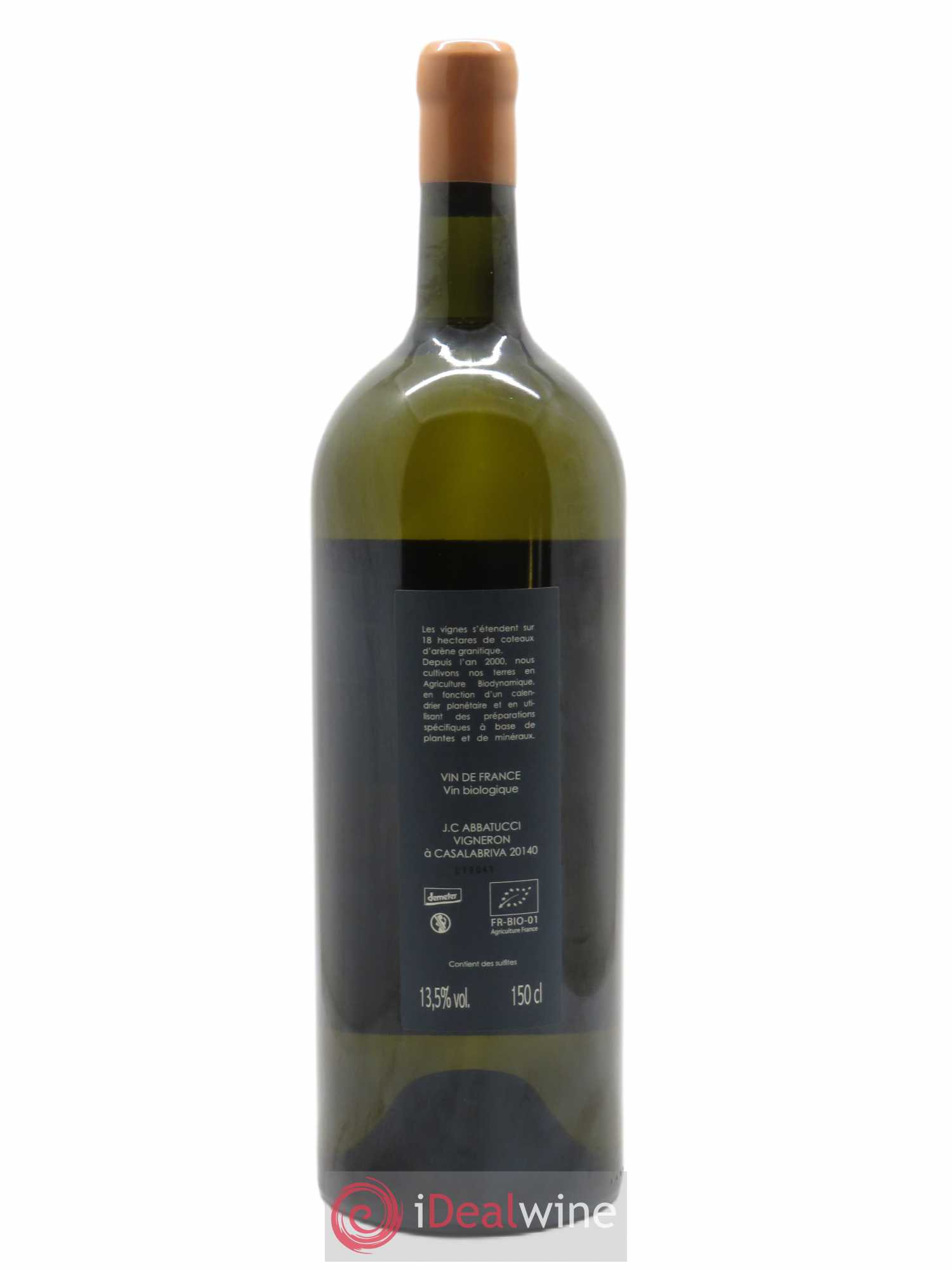 Vin de France Diplomate d'Empire Comte Abbatucci (Domaine) 2019 - Lot de 1 magnum - 1