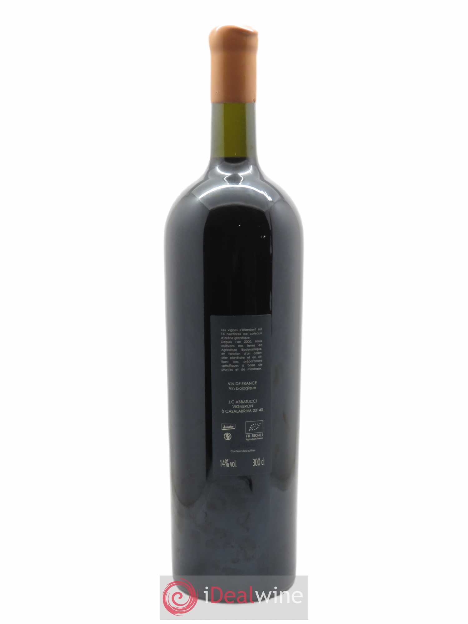 Vin de France Ministre Impérial Cuvée Collection Comte Abbatucci (Domaine) 2019 - Lot de 1 jeroboam - 1