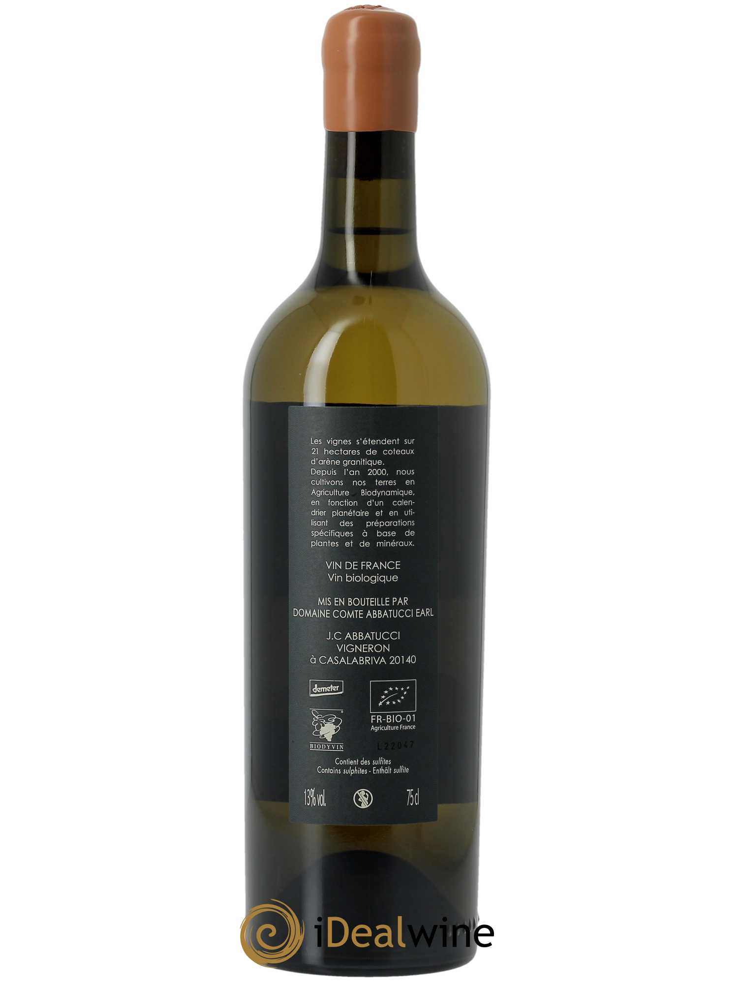 Vin de France Général de la Révolution Comte Abbatucci (Domaine) 2022 - Lot of 1 bottle - 1