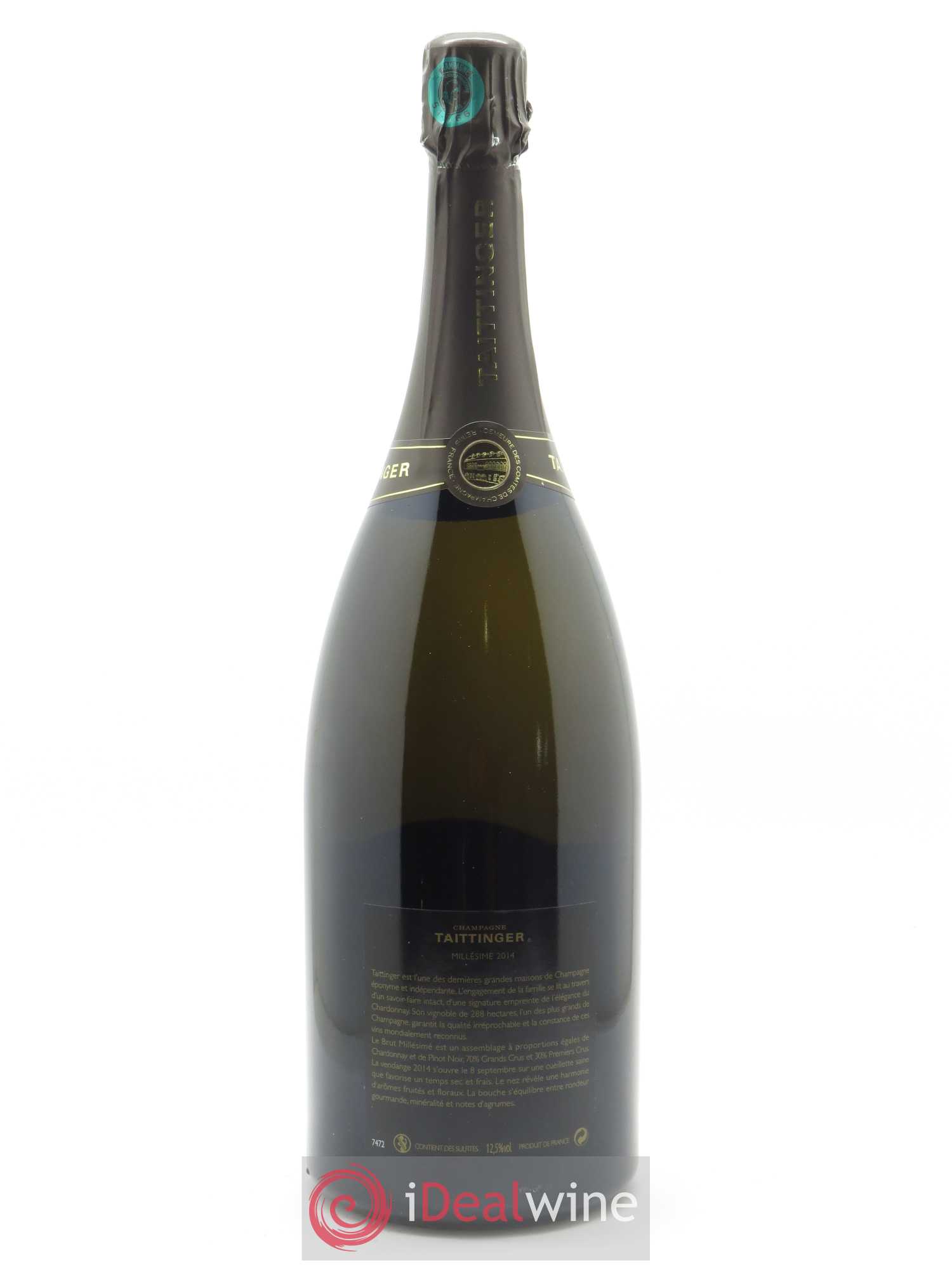 Brut Millésimé Taittinger 2014 - Lot de 1 magnum - 2