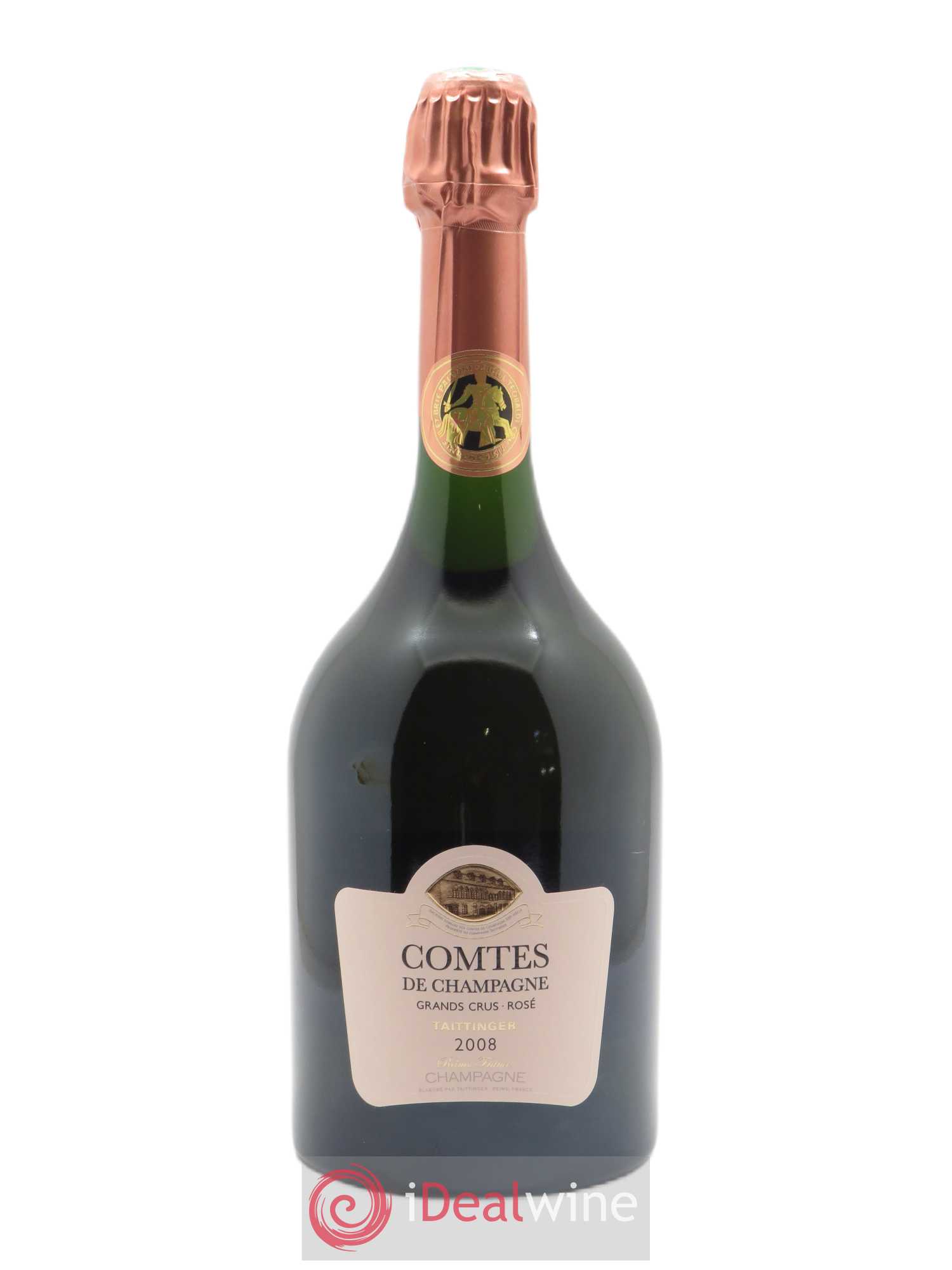 Comtes de Champagne Rosé Grand Cru Brut Taittinger 2008 - Lot de 1 bouteille - 1