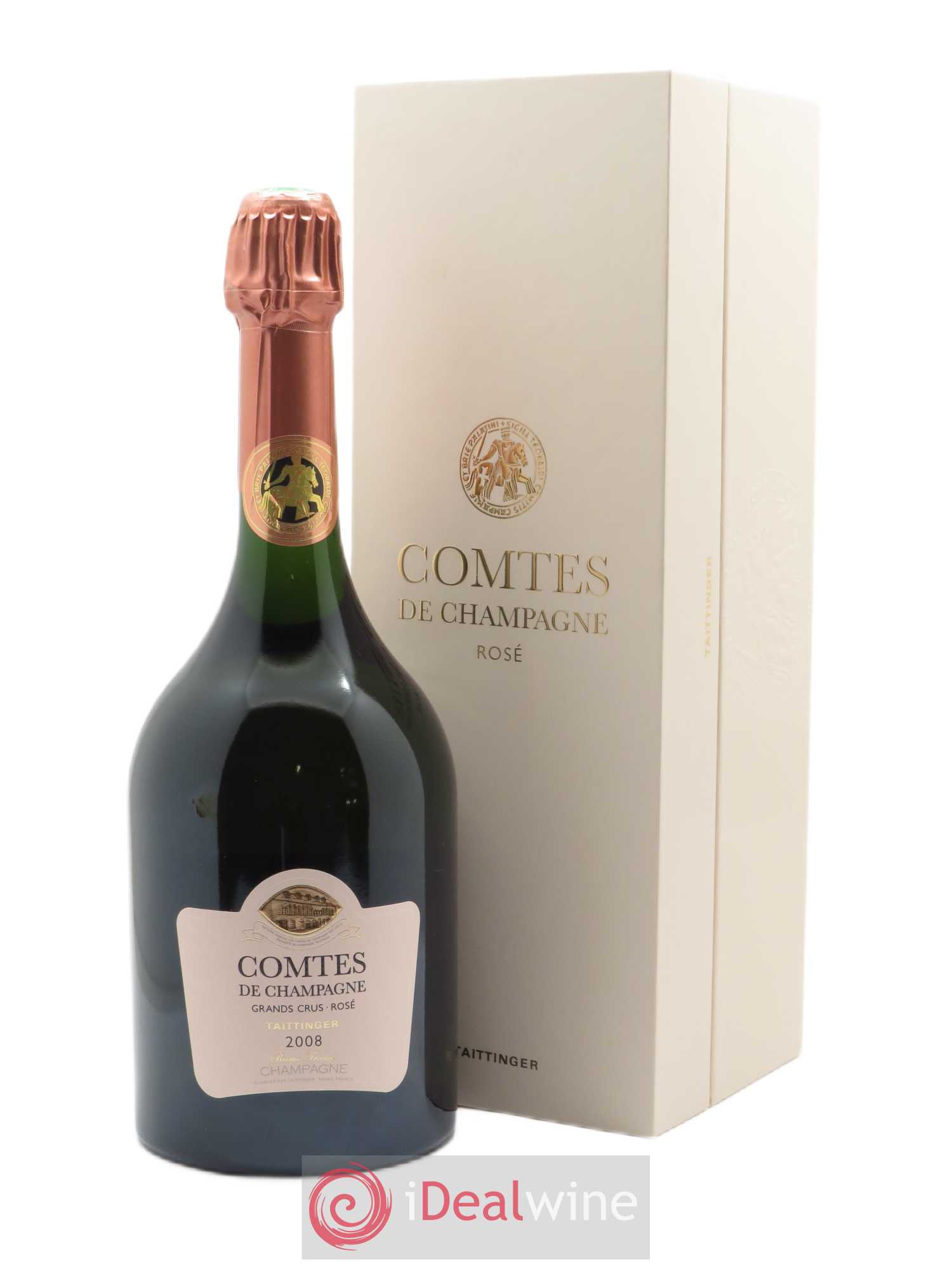 Comtes de Champagne Rosé Grand Cru Brut Taittinger 2008 - Lot de 1 bouteille - 0