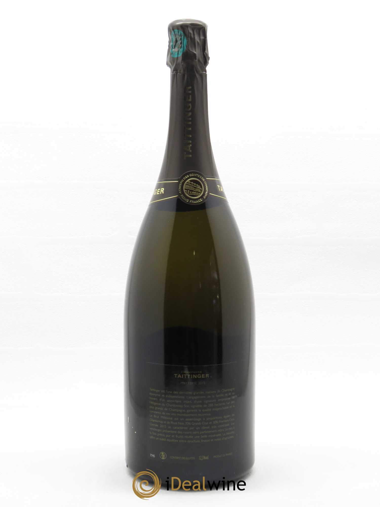 Brut Millésimé Taittinger 2015 - Lot de 1 magnum - 2