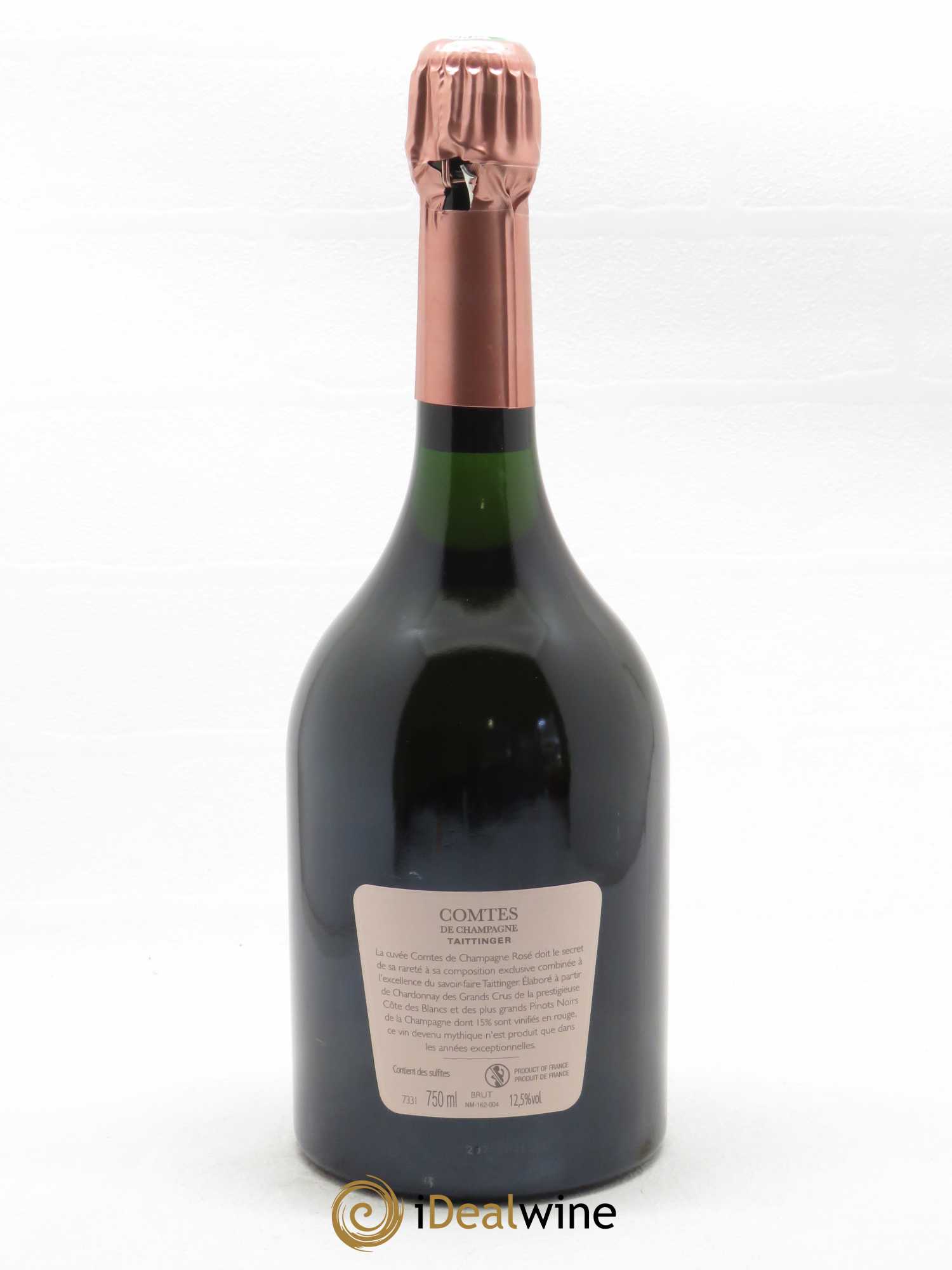 Comtes de Champagne Rosé Grand Cru Brut Taittinger 2009 - Lot of 1 bottle - 2