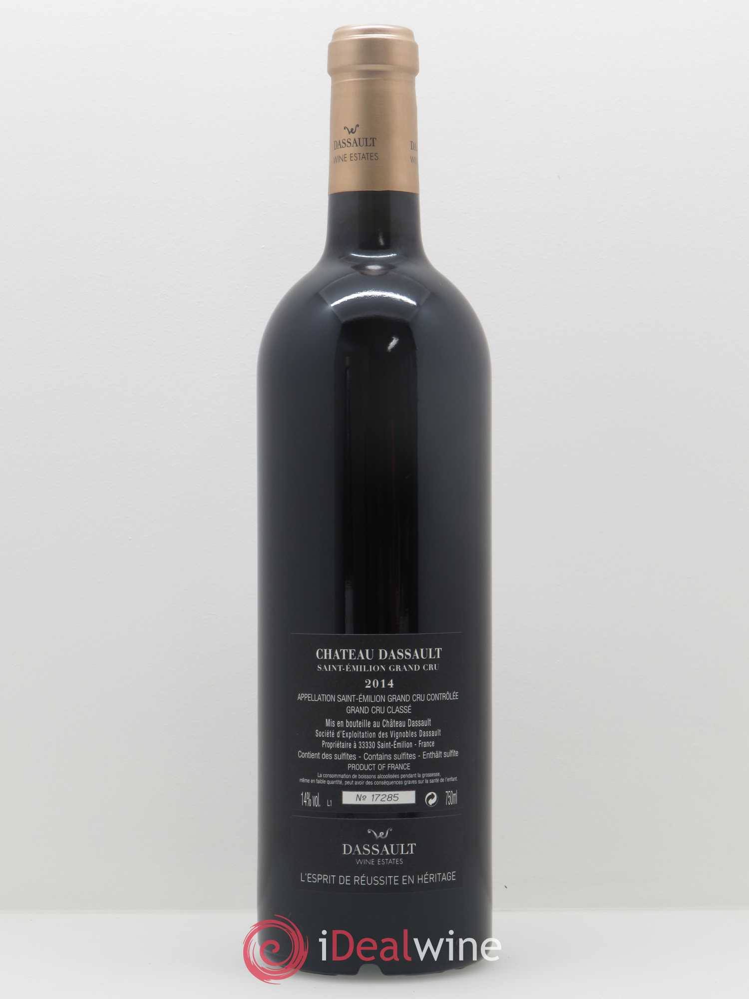 Château Dassault Grand Cru Classé 2014 - Lot of 1 bottle - 1