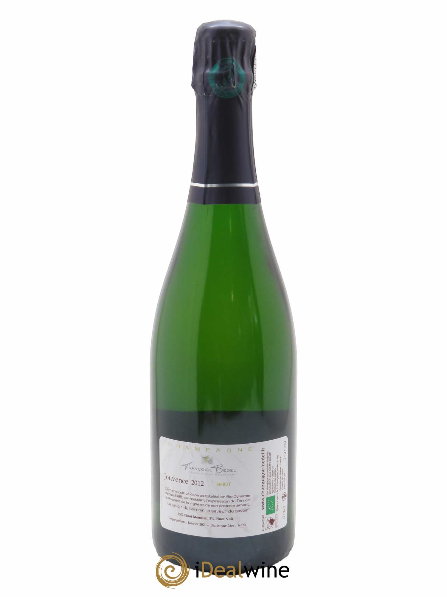 Jouvence Extra-Brut Françoise Bedel et Fils 2012 - Lot of 1 bottle - 1