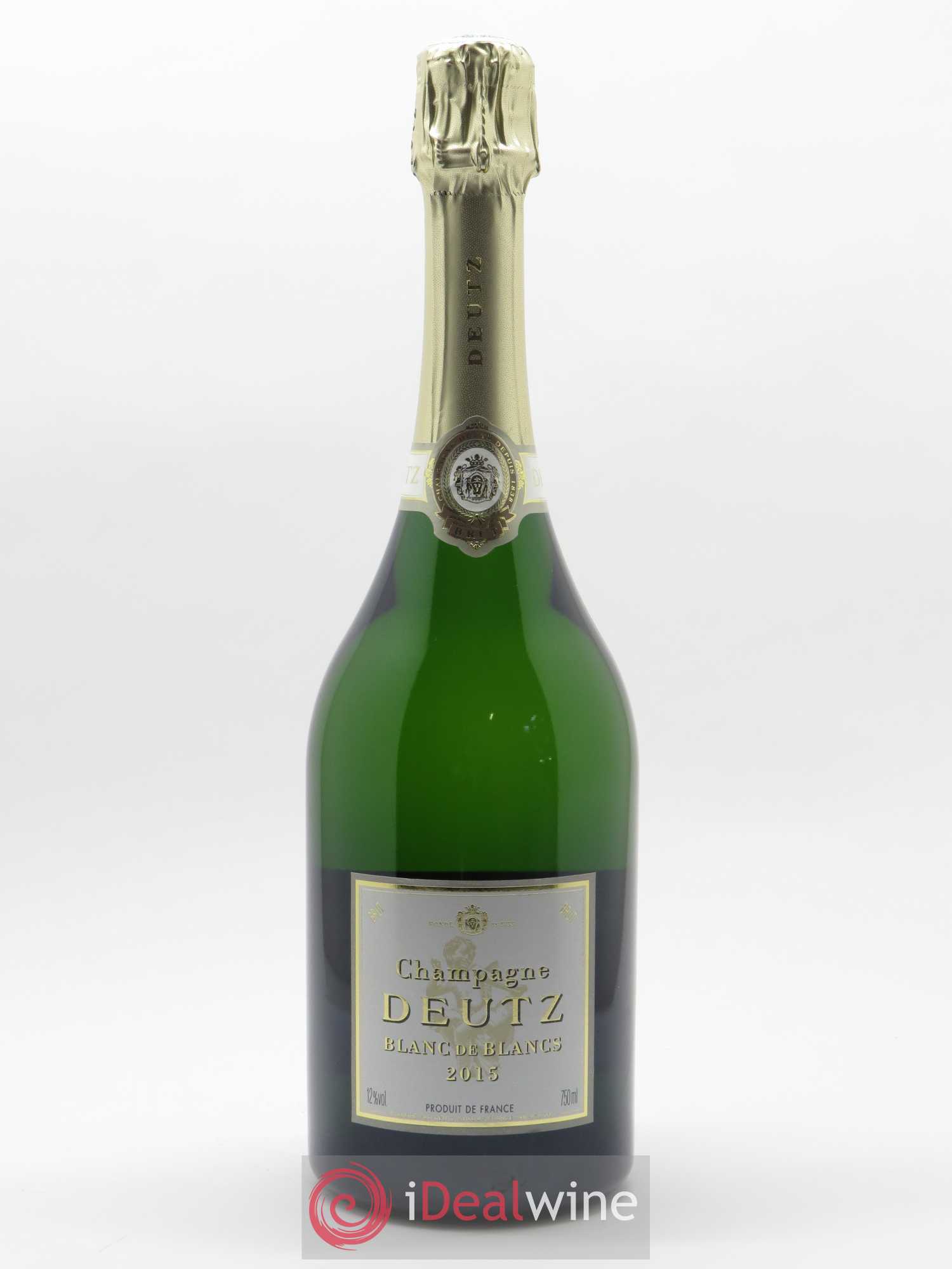 Blanc de Blancs millésimé Deutz 2015 - Lot de 1 bouteille - 1