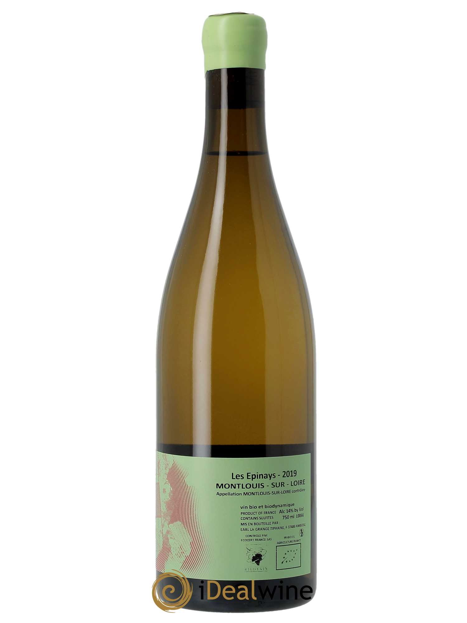 Montlouis-sur-Loire Les Epinays La Grange Tiphaine 2019 - Lot de 1 bouteille - 2