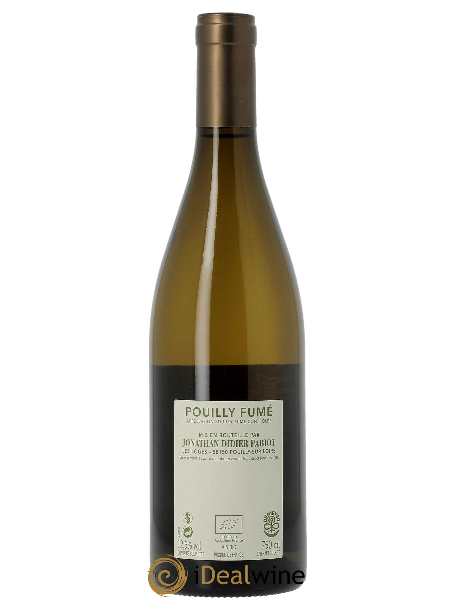 Pouilly-Fumé Elisa (anciennement Prélude) Jonathan Didier Pabiot 2021 - Lotto di 1 bottiglia - 1