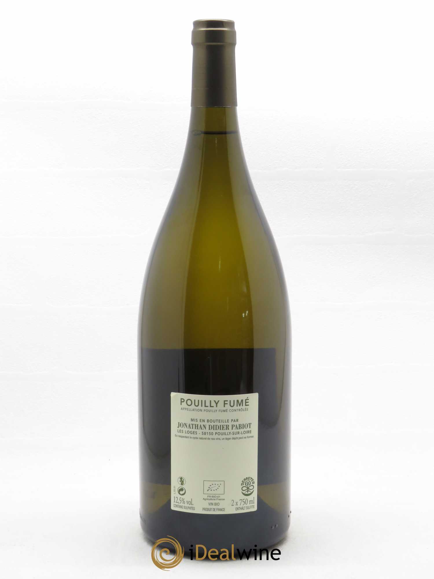 Pouilly-Fumé Elisa (anciennement Prélude) Jonathan Didier Pabiot 2021 - Lot de 1 magnum - 1