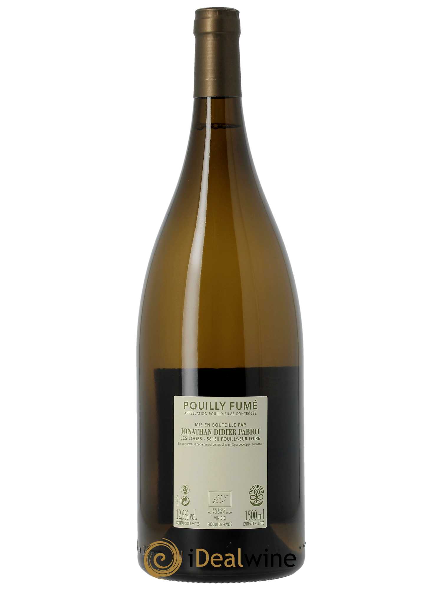 Pouilly-Fumé Elisa (anciennement Prélude) Jonathan Didier Pabiot 2022 - Lotto di 1 magnum - 1