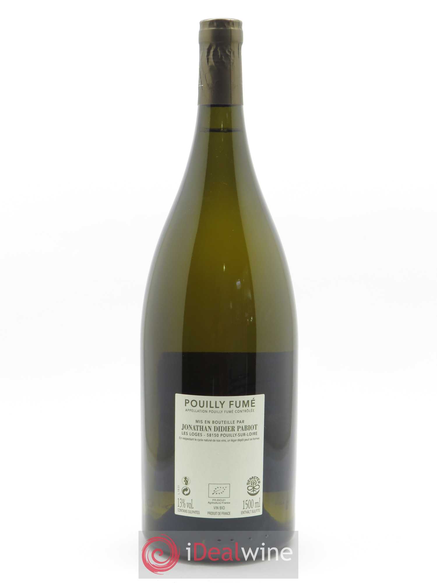 Pouilly-Fumé Elisa (anciennement Prélude) Jonathan Didier Pabiot 2019 - Lot de 1 magnum - 1