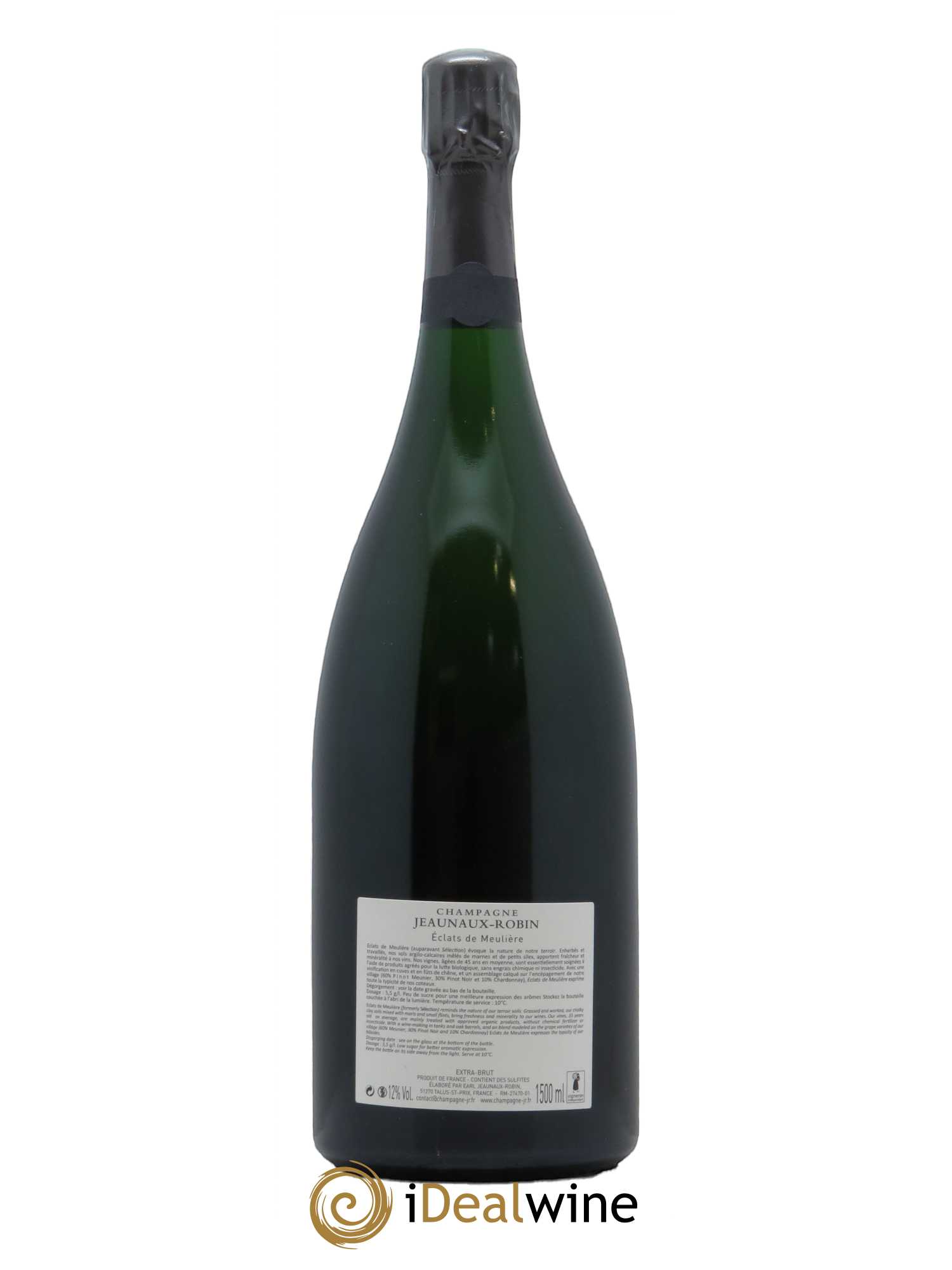 Eclats de Meulière Brut Nature Jeaunaux-Robin - Lot de 1 magnum - 1