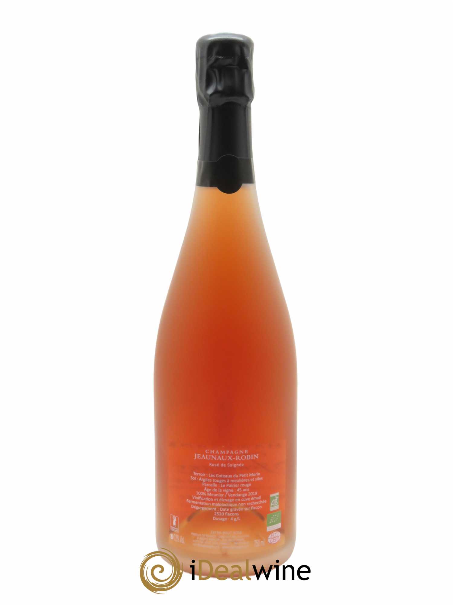Rosé de Saignée Brut Jeaunaux-Robin - Lot de 1 bouteille - 1