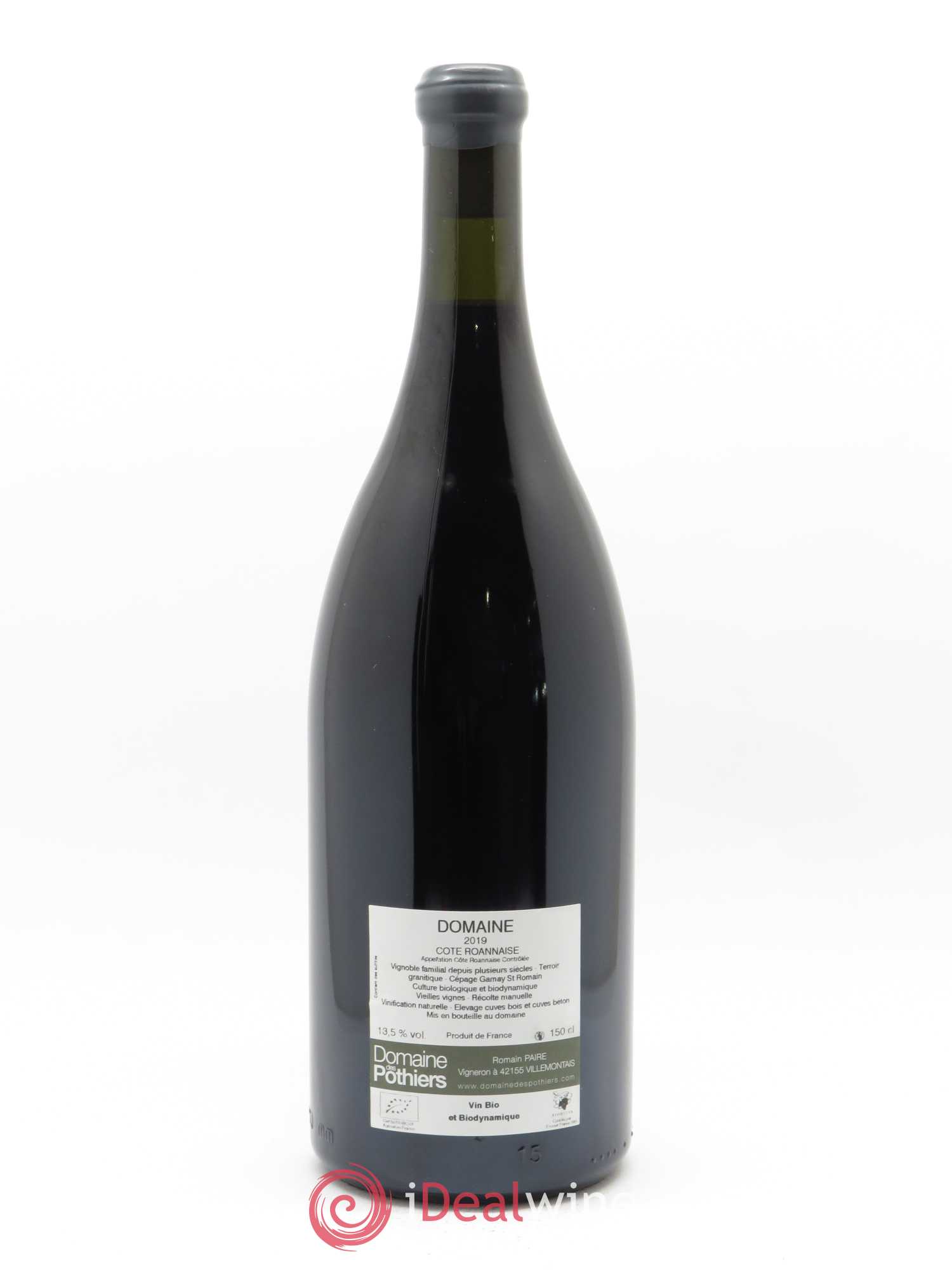 Côte Roannaise Domaine Domaine des Pothiers 2019 - Lot de 1 magnum - 1