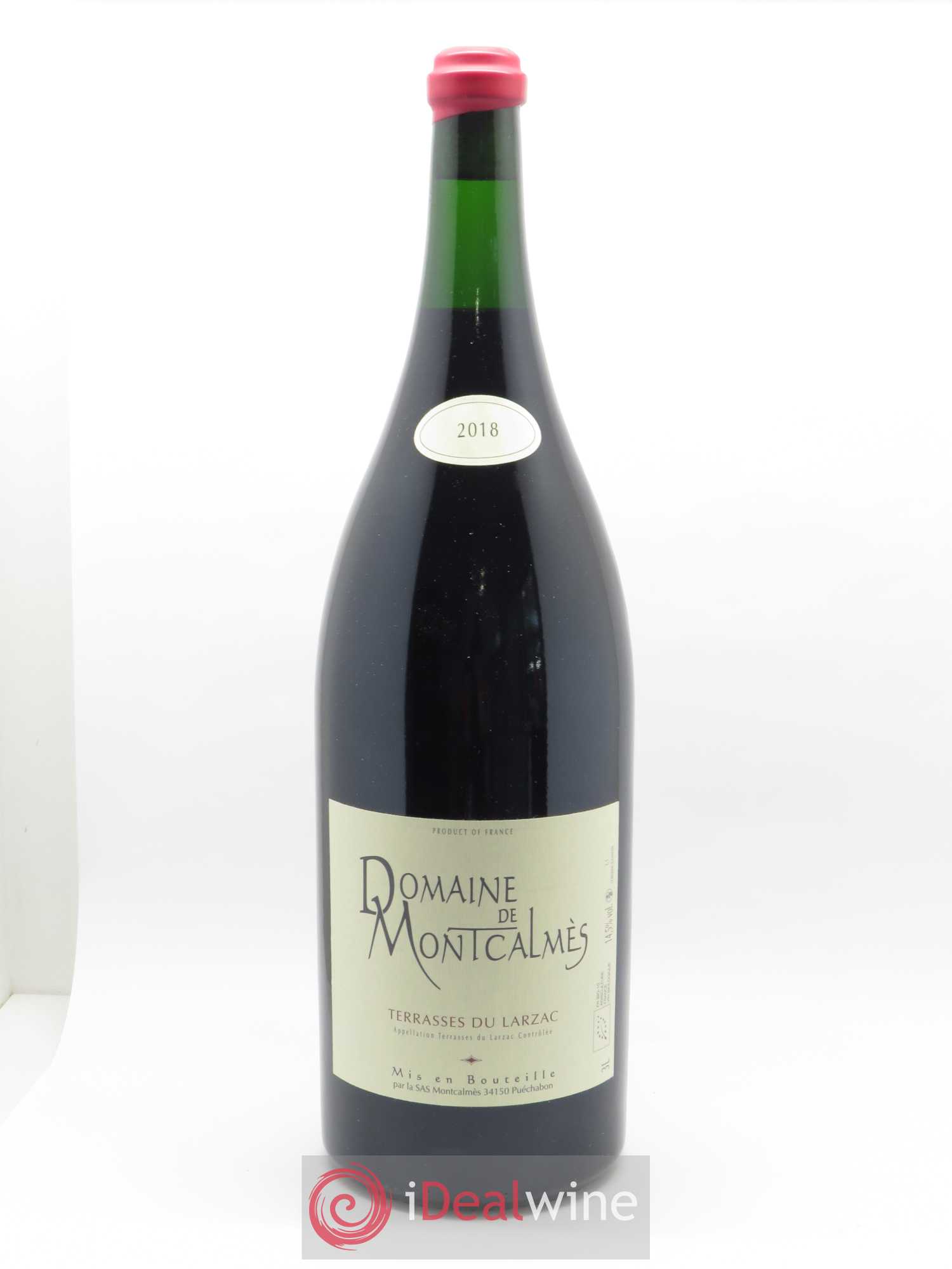 Terrasses du Larzac Domaine de Montcalmès Frédéric Pourtalié 2018 - Lot de 1 double magnum - 1
