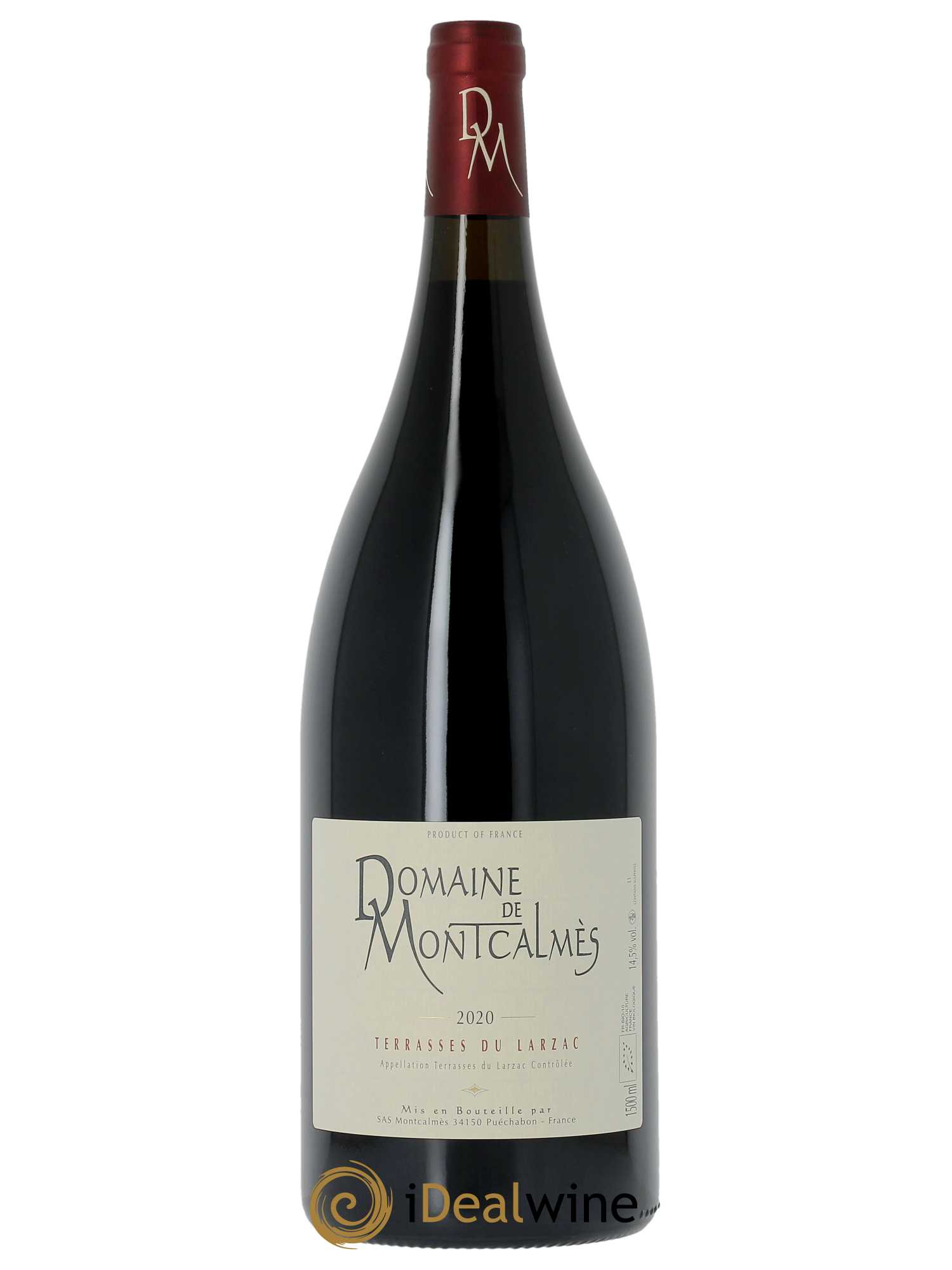Terrasses du Larzac Domaine de Montcalmès Frédéric Pourtalié 2020 - Lot de 1 magnum - 0