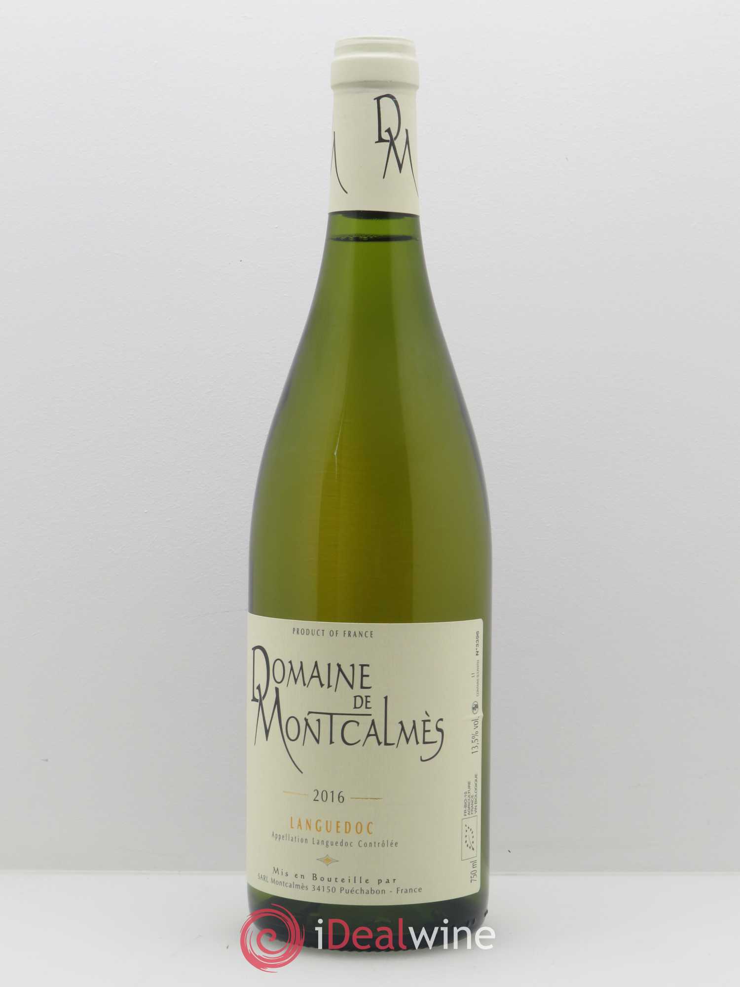 Languedoc Domaine de Montcalmès Frédéric Pourtalié 2016 - Lot de 1 bouteille - 1