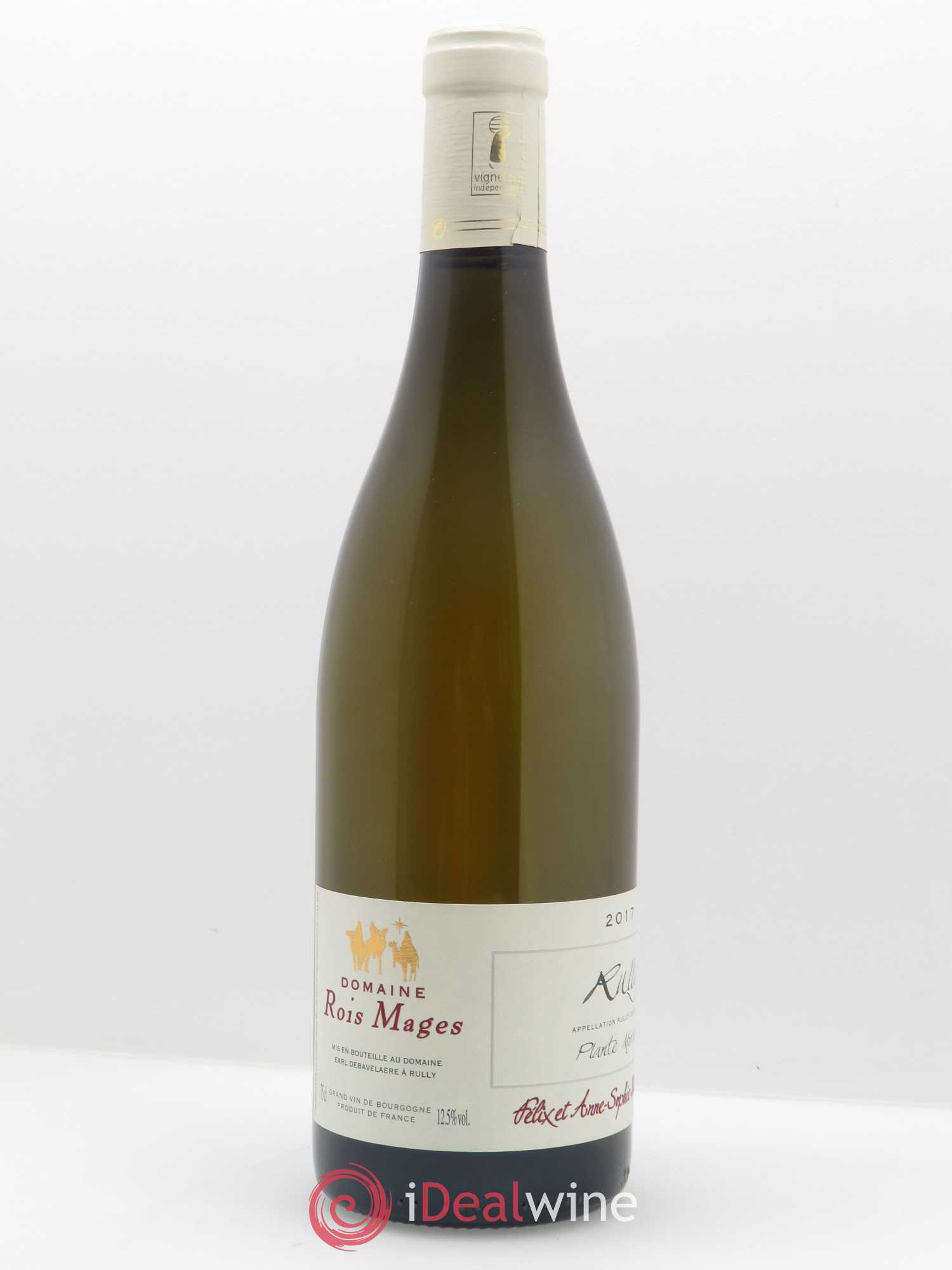 Rully Plante Moraine Rois Mages (Domaine) 2017 - Lot of 1 bottle - 1
