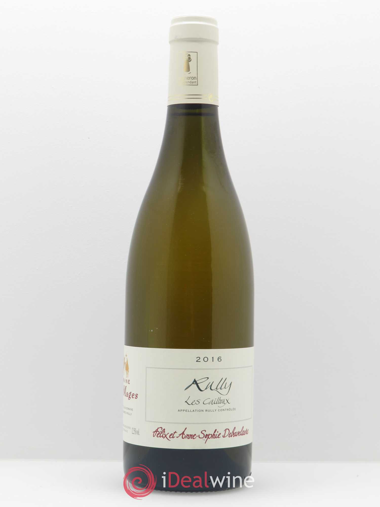 Rully Les Cailloux Rois Mages (Domaine) 2016 - Lot de 1 bouteille - 0