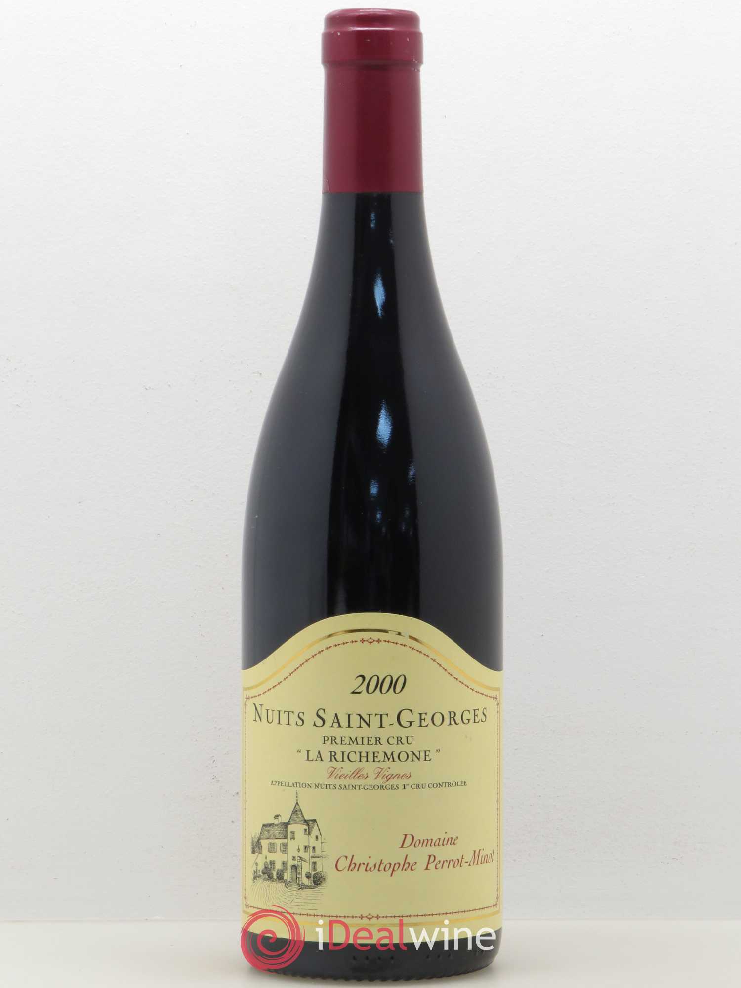 Nuits-Saint-Georges 1er Cru La Richemone Vieilles Vignes Perrot-Minot (sans prix de réserve) 2000 - Lot de 1 bouteille - 0